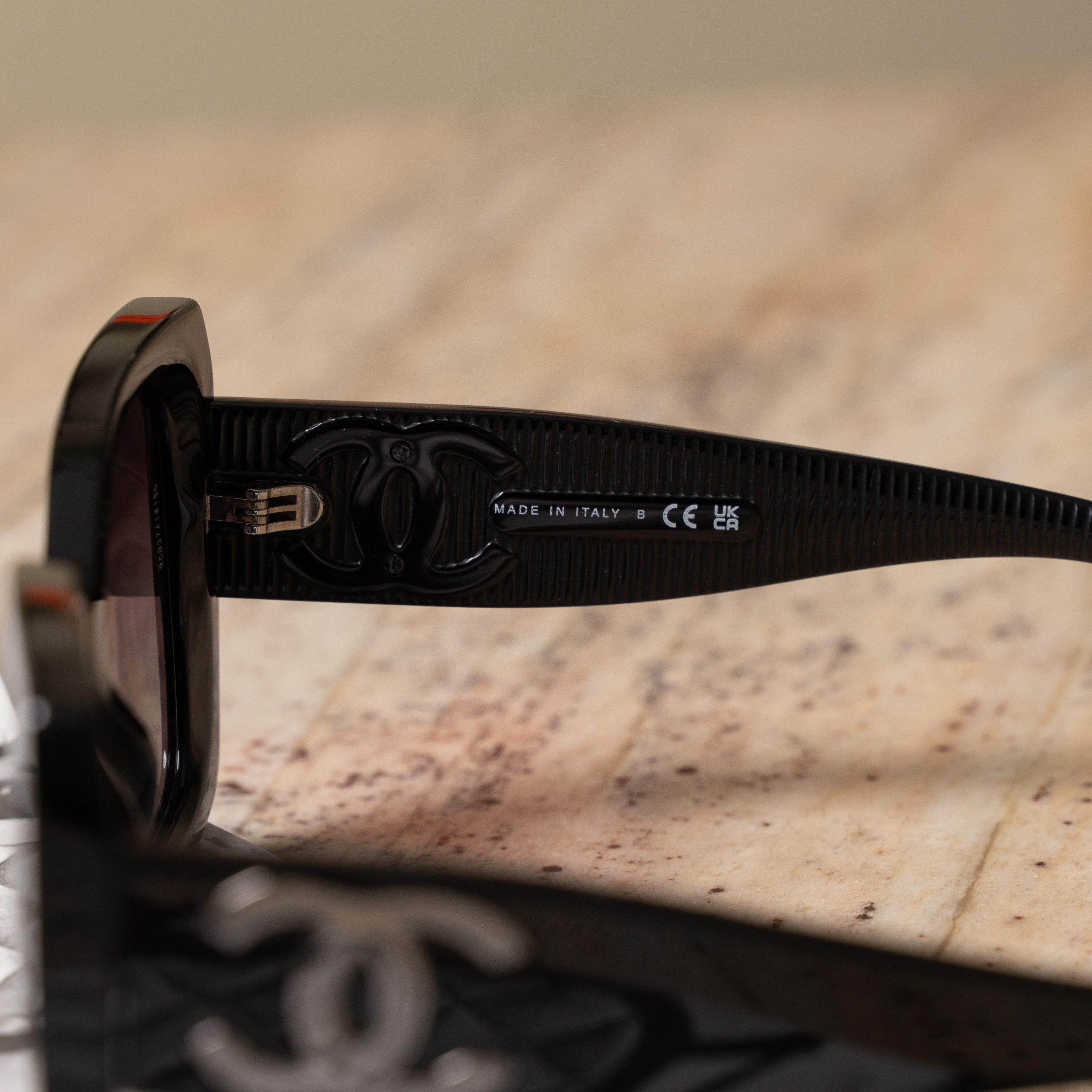 Chanel CHANEL 0CH5494 1047S6 Sunglasses BLACK Size ONE SIZE - 7 Thumbnail