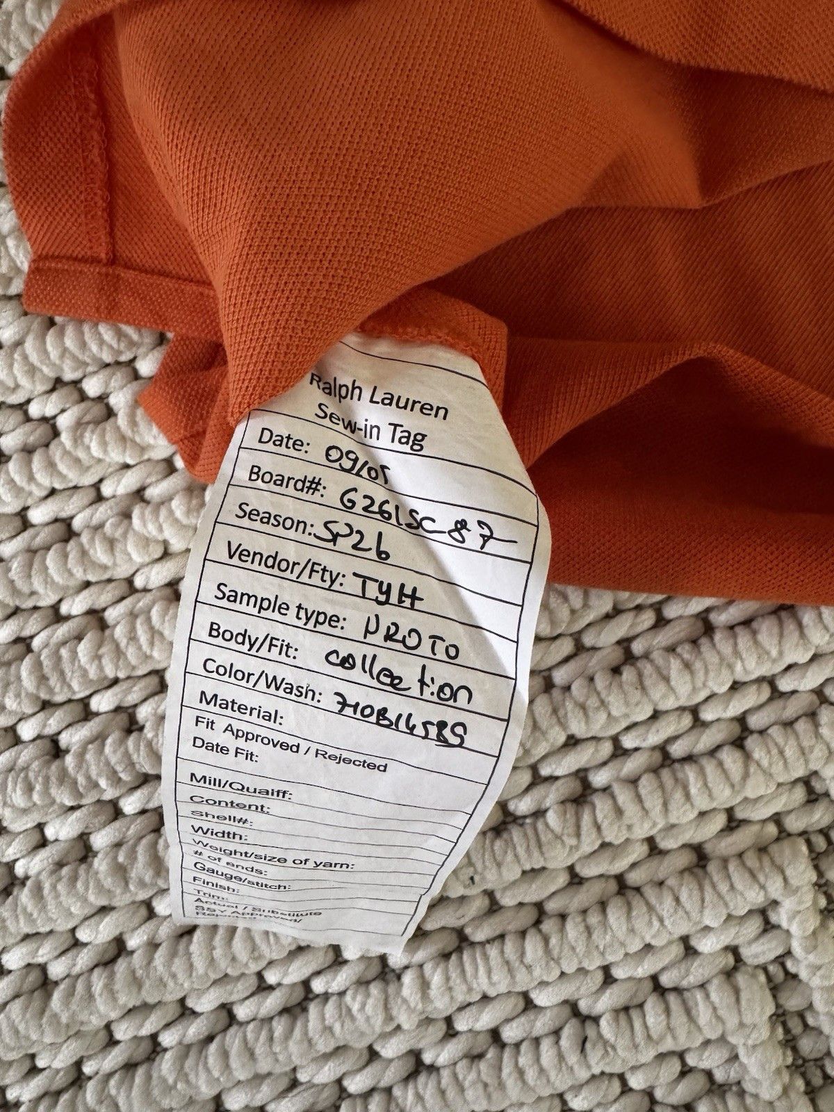 Polo Ralph Lauren Polo Ralph Lauren SP26 PROTO Sample Camp Collar Shirt Embro Size US M / EU 48-50 / 2 - 6 Thumbnail