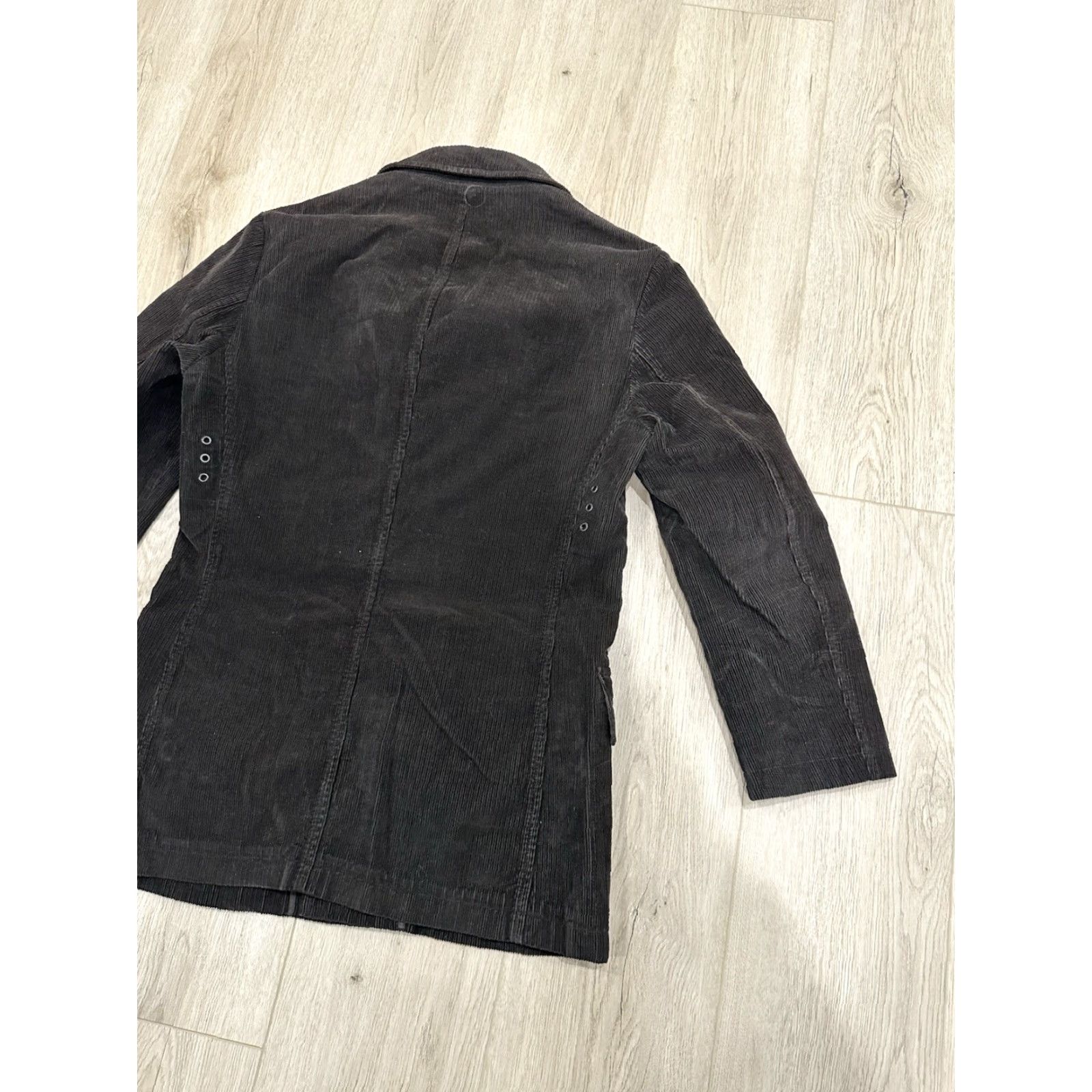 John Varvatos VINTAGE John Varvatos Collection Blazer Jacket Corduroy Brown 38US 48EU Made In Italy Mens Size 38R - 7 Thumbnail