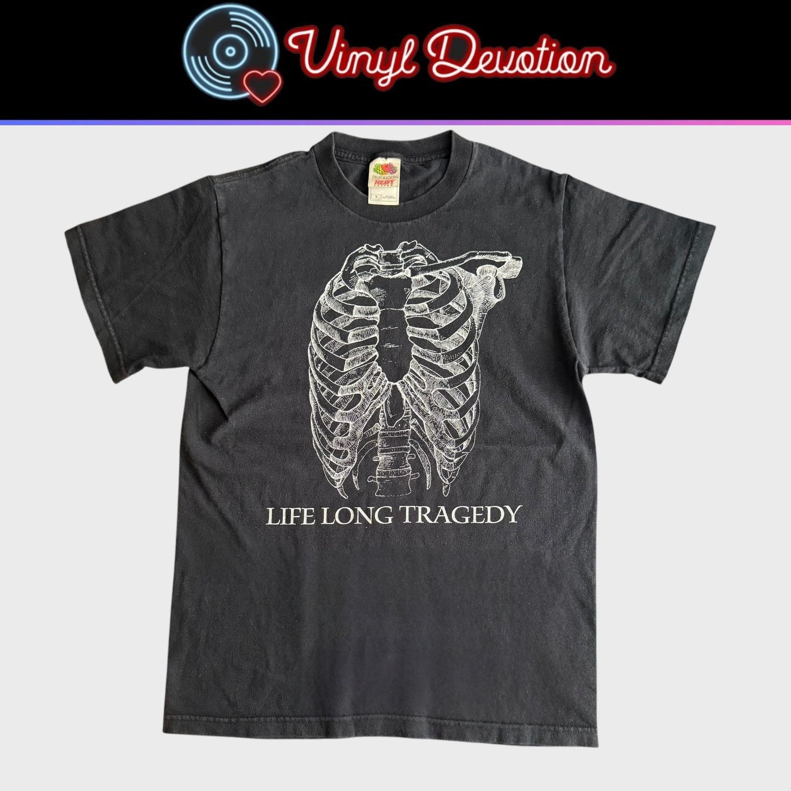 Band Tees Life Long Tragedy Band Rib Cage Vintage T-Shirt Size S Size US S / EU 44-46 / 1 - 1 Thumbnail