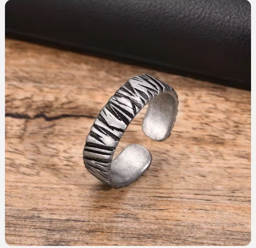 Vintage Antique Irregular Surfaces Ring Size ONE SIZE - 1 Thumbnail