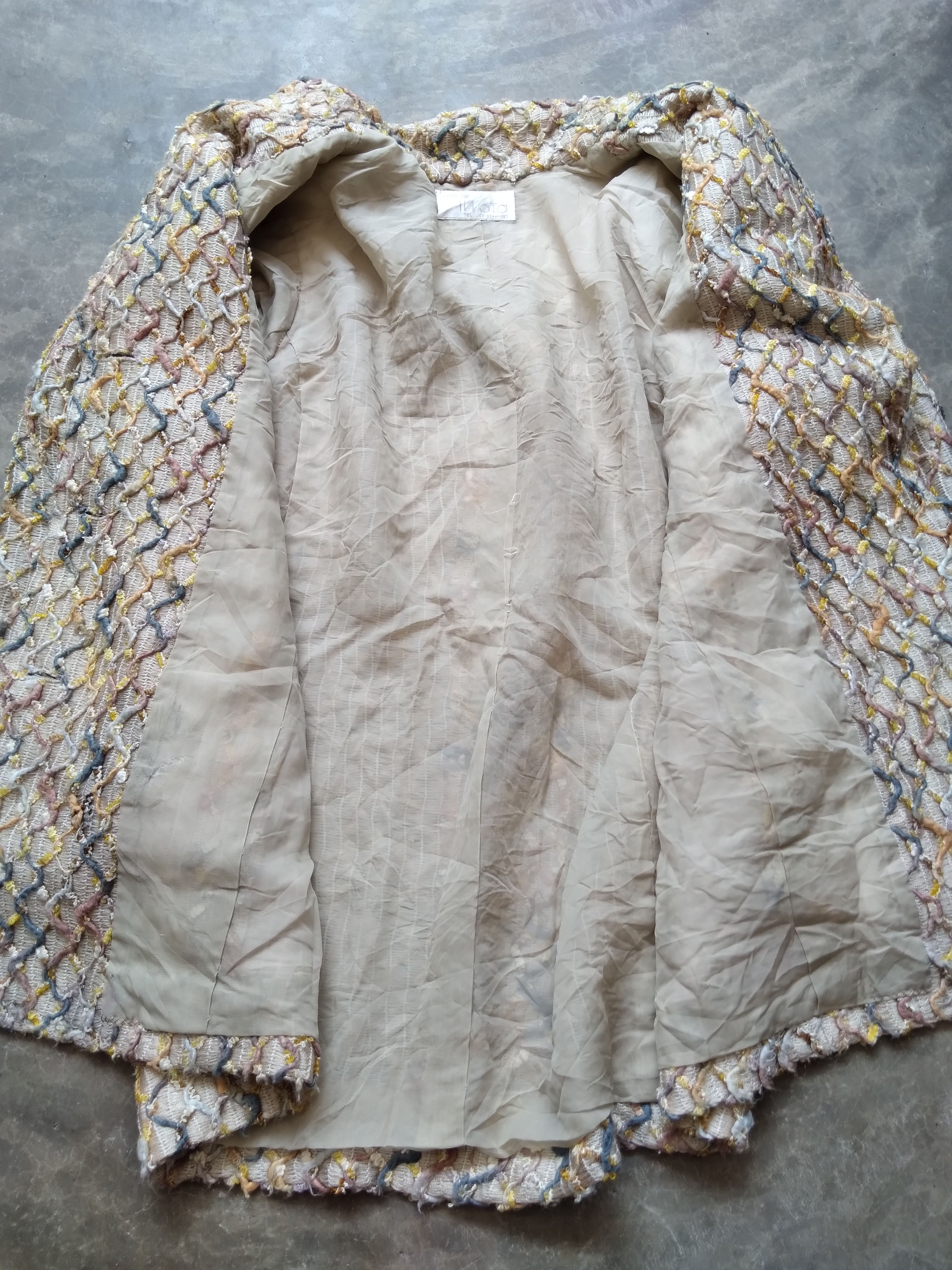 Japanese Brand Vintage Japanese Mode Iwata Double Pocketed Wool Cotton Size M / US 6-8 / IT 42-44 - 3 Thumbnail