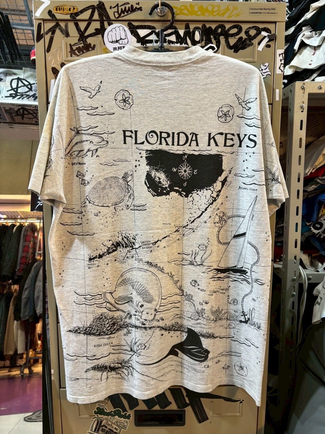 Band Tees Vintage Florida T shirt 90’s Size US XL / EU 56 / 4 - 6 Thumbnail
