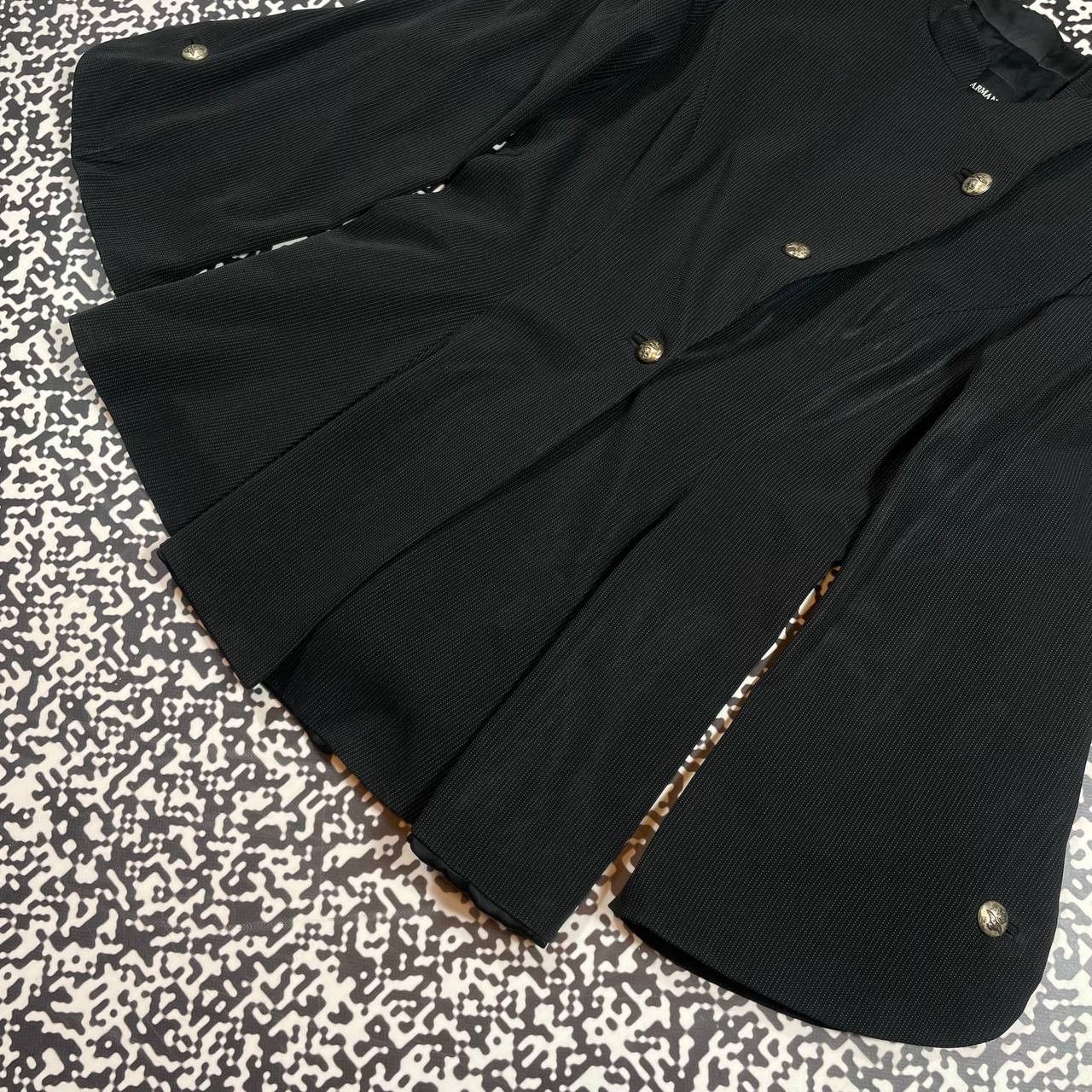 Giorgio Armani Vintage 90s Giorgio Armani Luxury Flared Napoleon Blazer Size M / US 6-8 / IT 42-44 - 8 Thumbnail