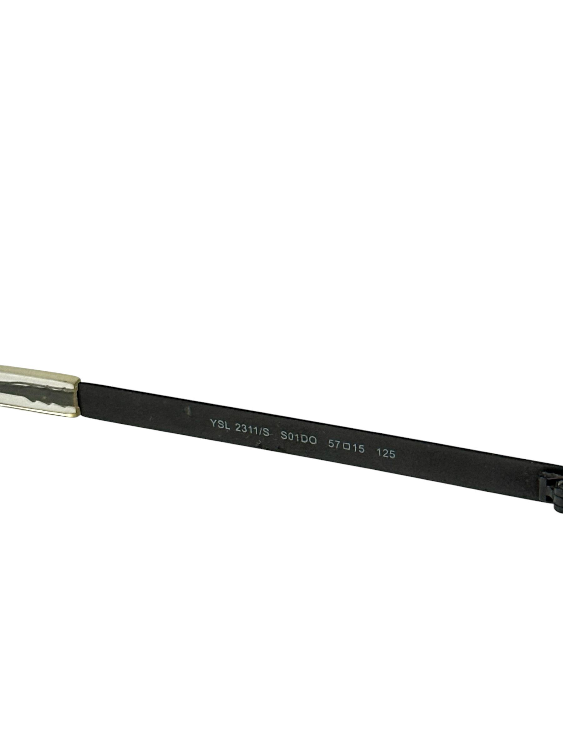 Yves Saint Laurent YSL Aviator Sunglasses Size ONE SIZE - 7 Thumbnail