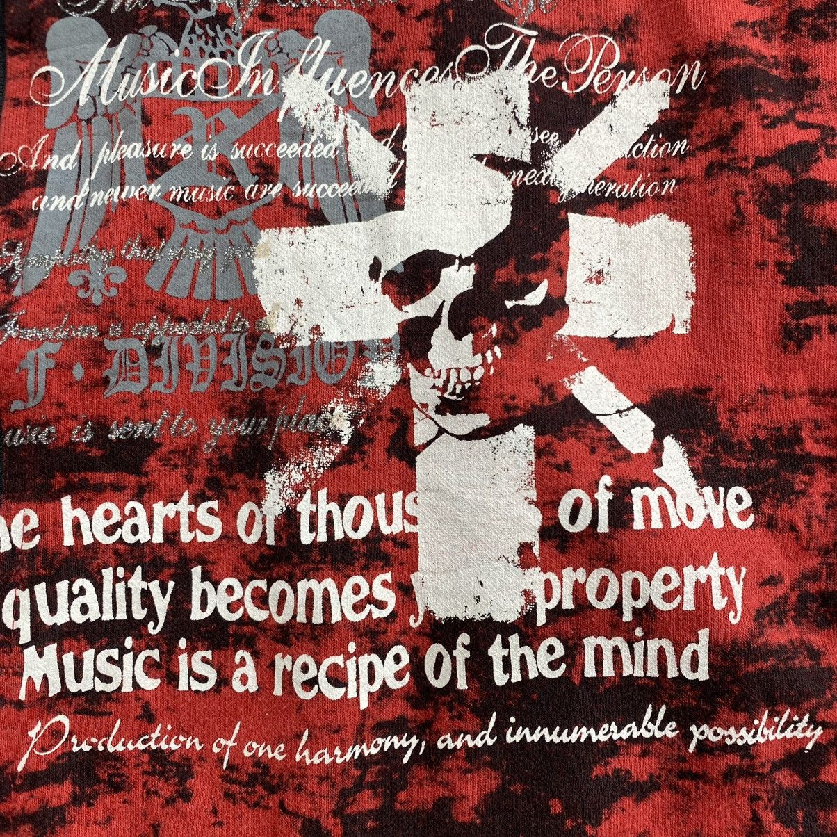 14th Addiction 2000s TimeStep Poem Skulls Mad Punk Lgb Style Fur Hoodie Size US XXL / EU 58 / 5 - 10 Thumbnail