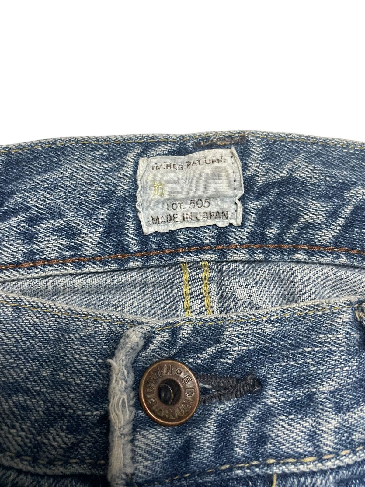 DENIM TEARS × Edwin Vintage❤️‍🔥EDWIN 505ZX Selvedge Denim Size US 30 / EU 46 - 4 Thumbnail