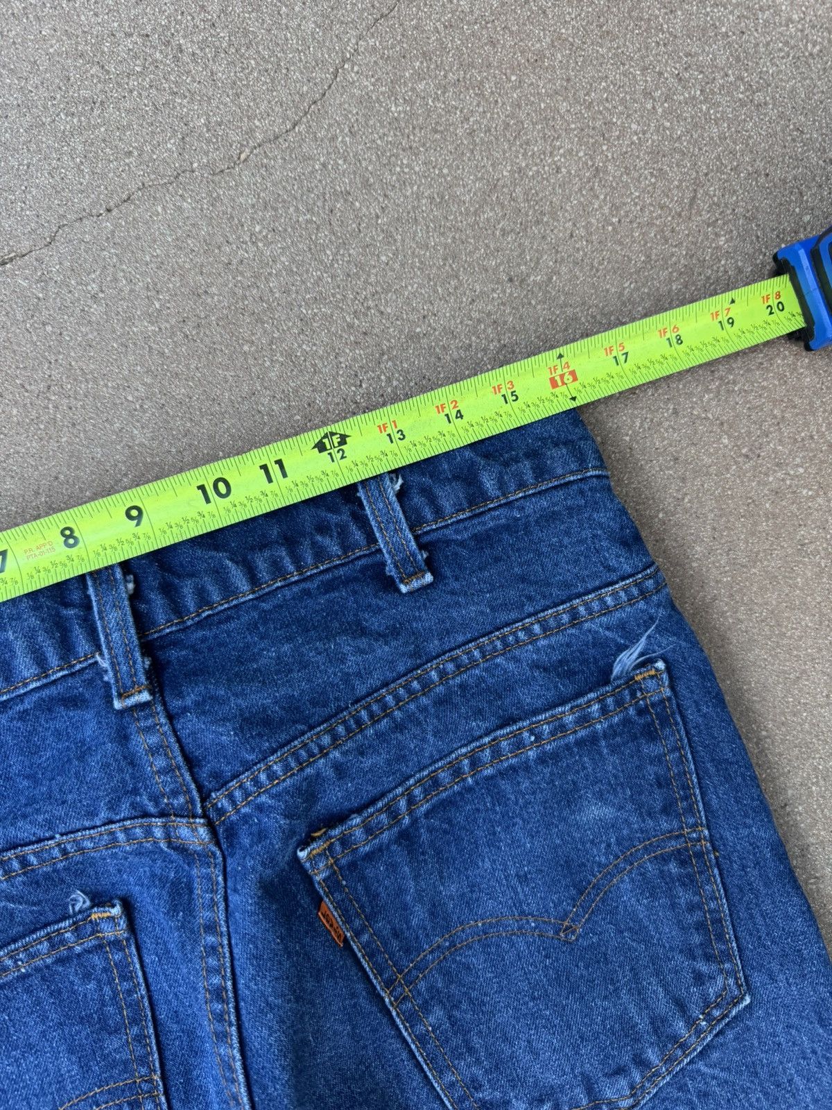 Levi's Vtg 80’s Levi’s 646 Orange Tab Bellbottom Flare Jeans 32x28 Size US 32 / EU 48 - 9 Thumbnail