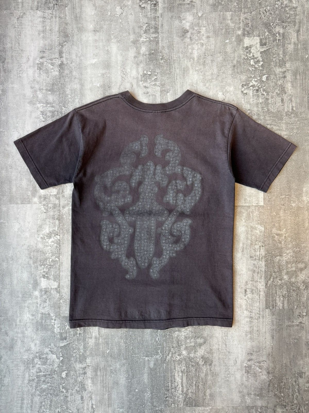 Chrome Hearts Vintage Faded Chrome Hearts Dagger Tee Size US M / EU 48-50 / 2 - 1 Thumbnail