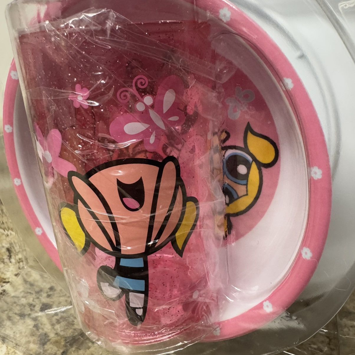 Cartoon Network × Vintage The PowerPuff Girls 3-Piece Dinnerware Set Plate Bowl Cup Size ONE SIZE - 9 Thumbnail