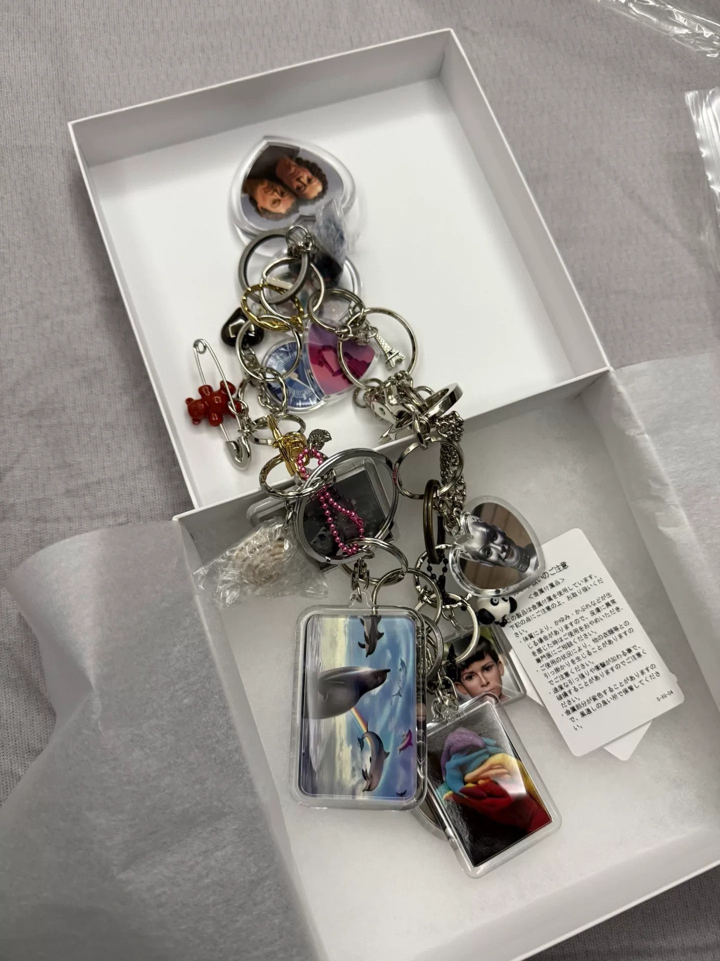 Doublet Doublet 10 Words Keychain Necklace Size ONE SIZE - 1 Thumbnail