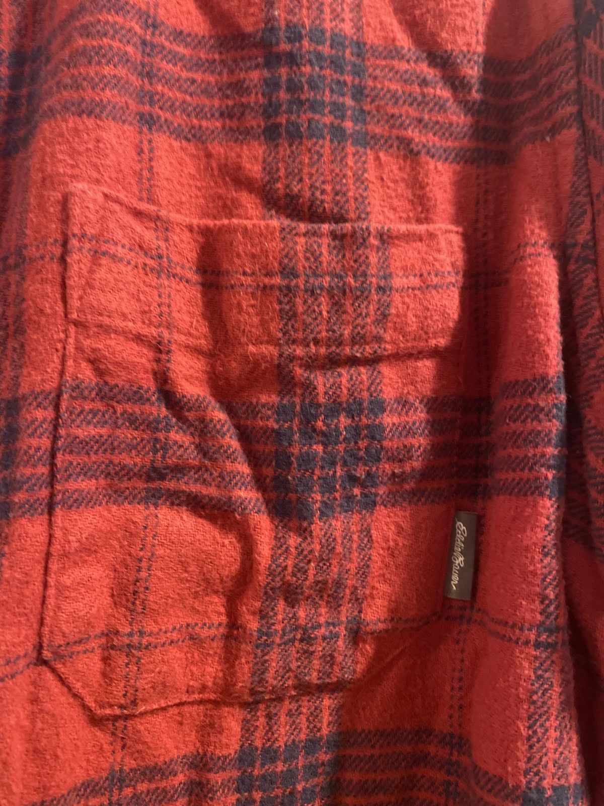 Eddie Bauer Eddie Bauer red blue plaid button up Size US L / EU 52-54 / 3 - 4 Thumbnail