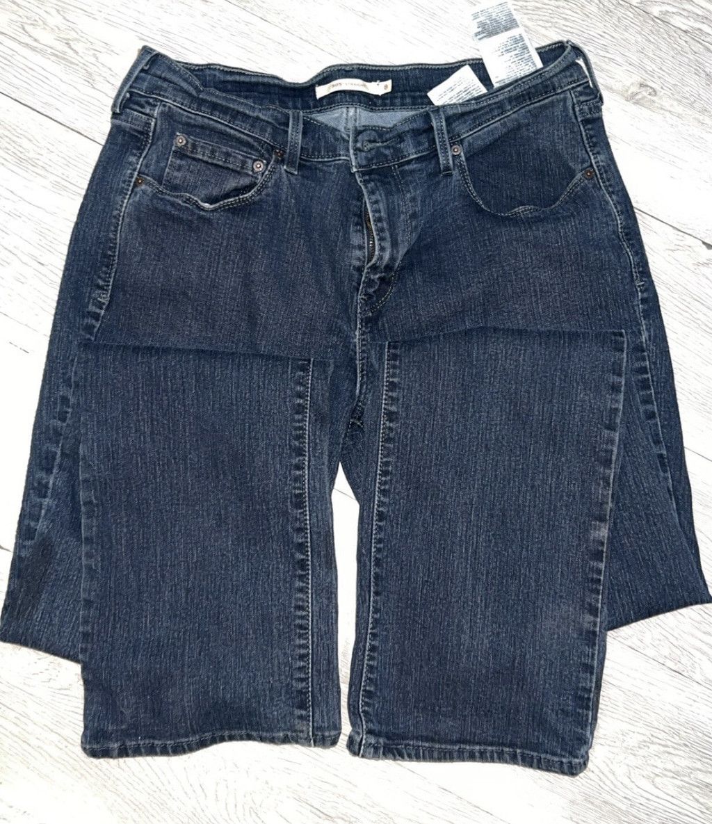 Levi's Levi's 505 straight fit jeans in a "Water Less " wash. Sz8 Size 30" / US 8 / IT 44 - 3 Thumbnail