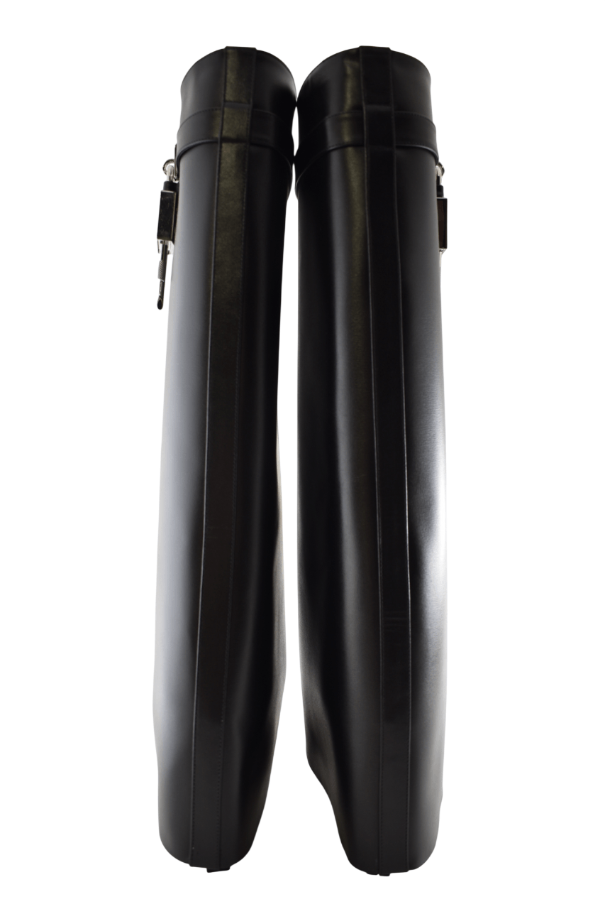 Givenchy Givenchy Shark Lock Pant Knee High Heel Wedge Tall Boots 42 Size US 12 / IT 42 - 14 Thumbnail