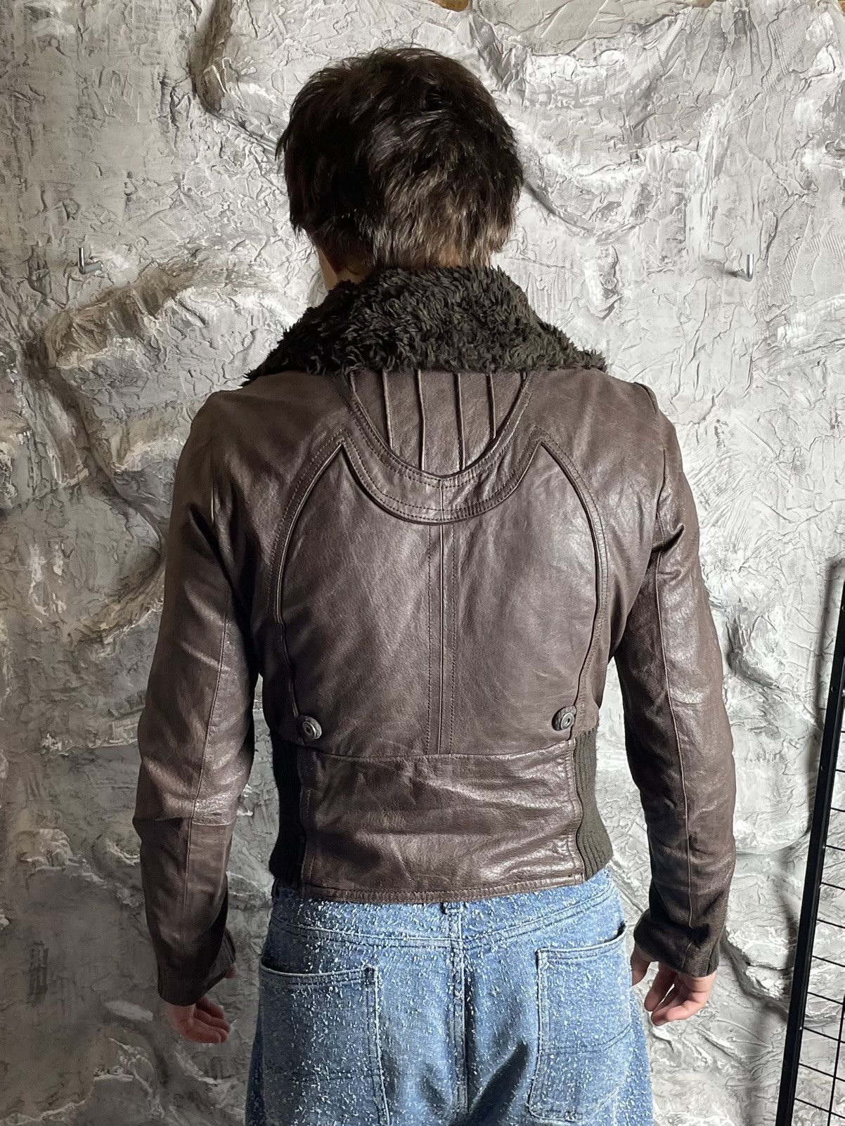 Hysteric Glamour Y2K 2000s Fur Japanese Nylon Bomber IfSixWasNine LGB Style Size US S / EU 44-46 / 1 - 17 Thumbnail