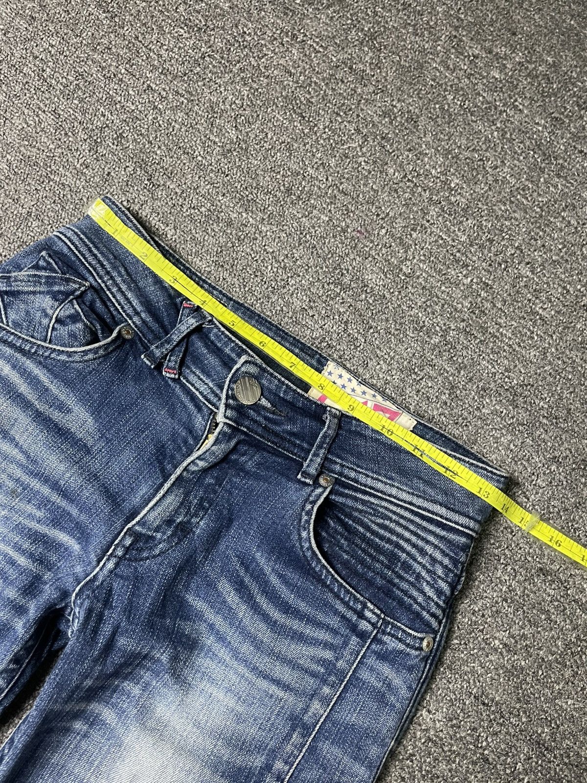 Japanese Brand × Vintage C-Seventeen Distressed Denim Ripped Jeans (104) Size US 27 - 4 Thumbnail