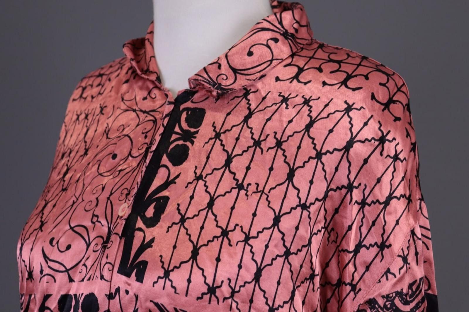 Christian Dior Monsieur Mondi Pink Viscose Long Sleeve Tunic Shirt Size 40 Size M / US 6-8 / IT 42-44 - 11 Thumbnail