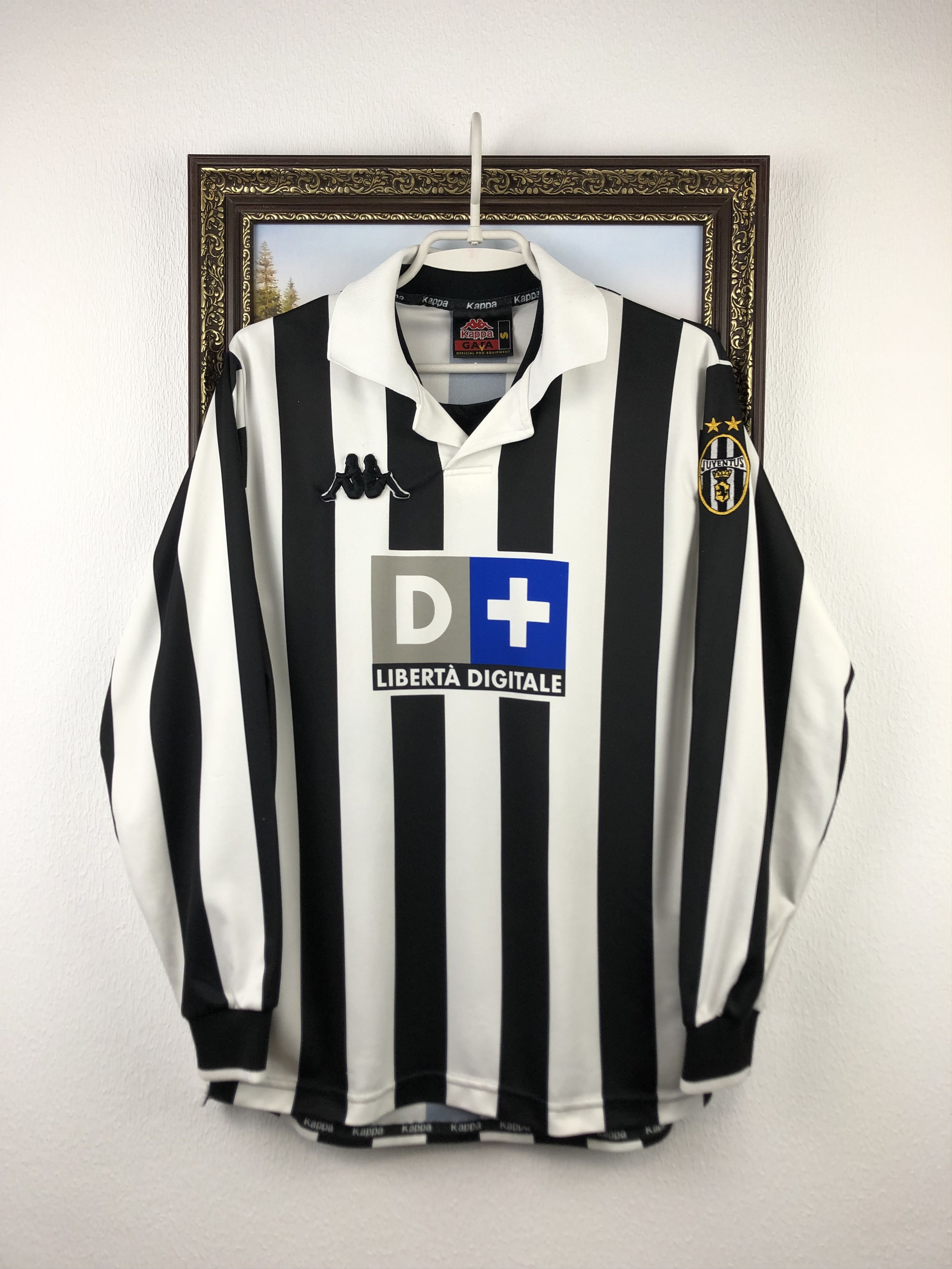 Kappa Juventus football shirt 1998 Soccer Maglia Kappa Long Sleeve Size US S / EU 44-46 / 1 - 1 Thumbnail