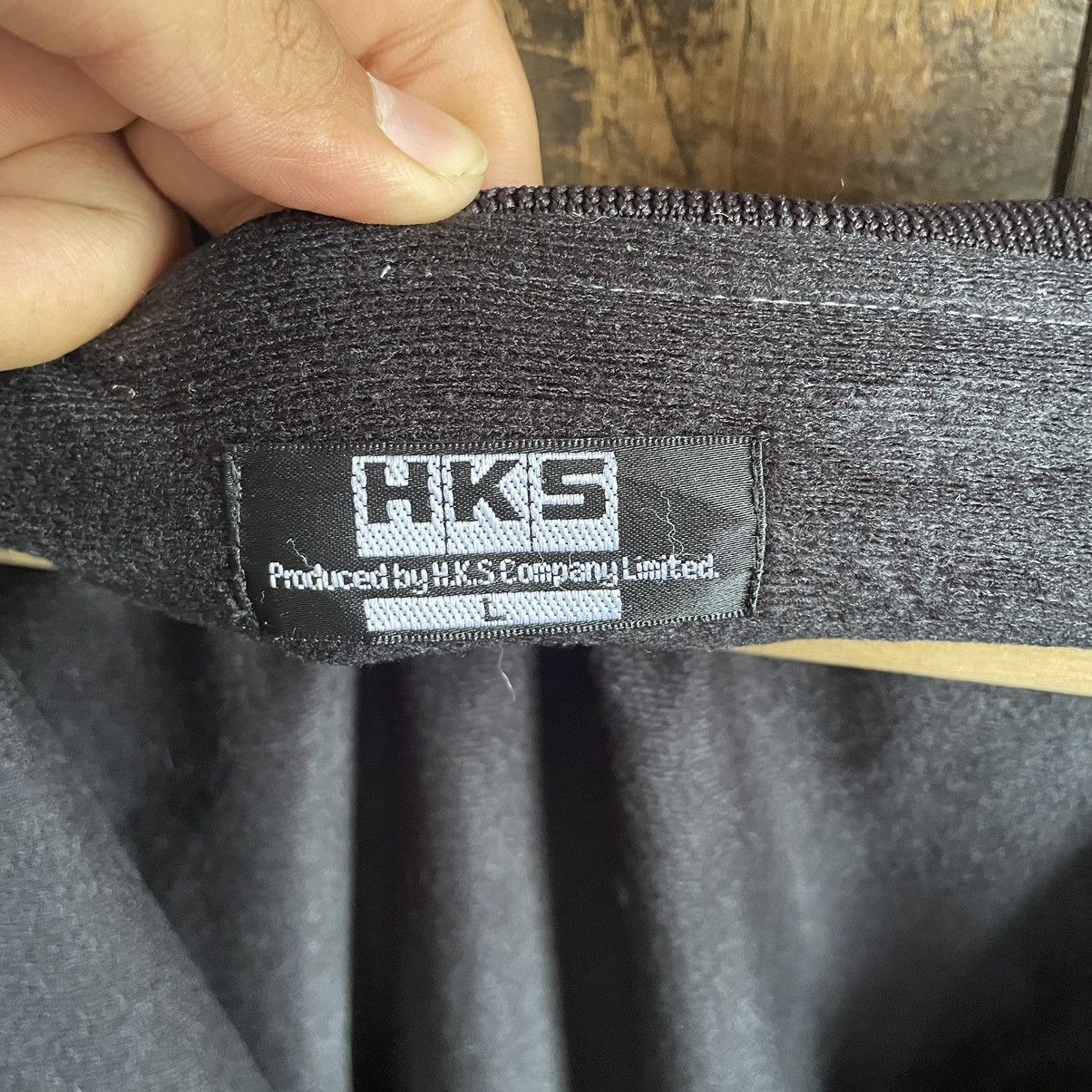 Vintage Vintage HKS Oil Splash Bomber Jacket Size US L / EU 52-54 / 3 - 5 Thumbnail