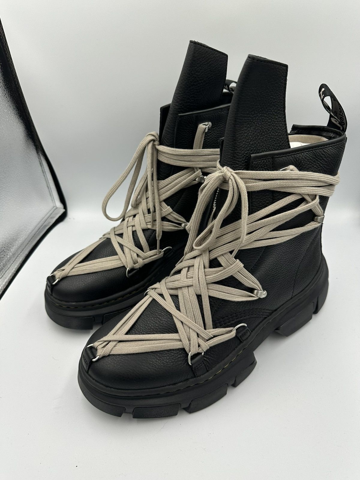 Dr. Martens × Rick Owens Rick Owen x Dr. Marten Boots Sneakers Size US 13 / EU 46 - 5 Thumbnail