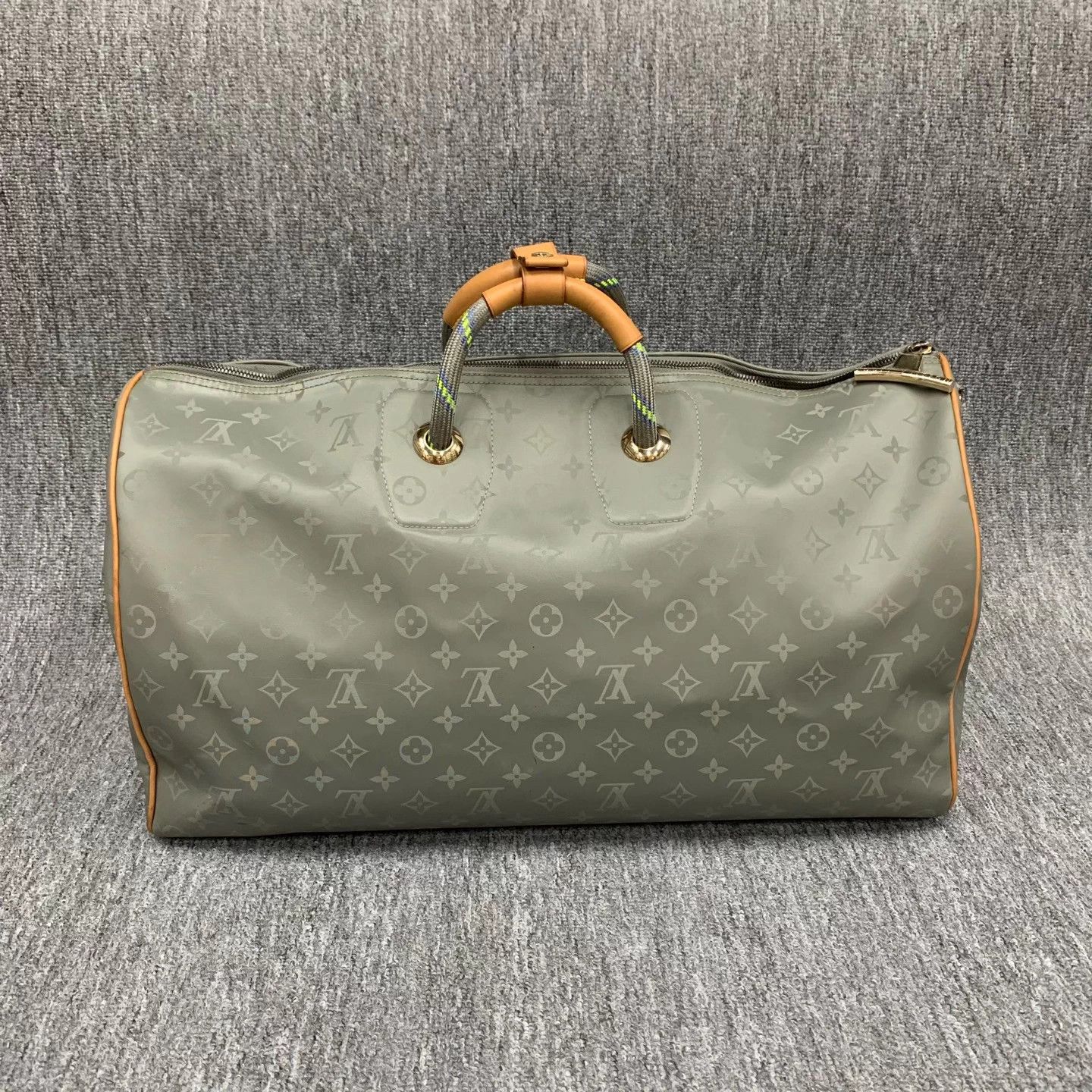 Louis Vuitton LV Runway Keepall 50 Titanium Laser Monogram Size ONE SIZE - 2 Thumbnail