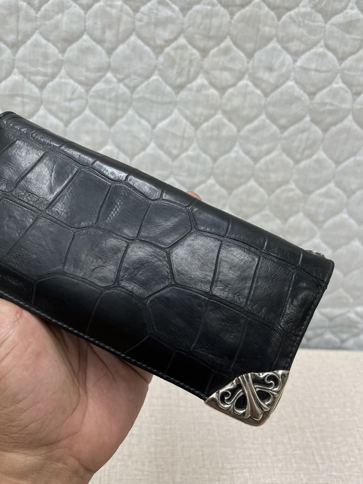 Chrome Hearts 🔥🔥🔥STEALS CHROME HEARTS ALLIGATOR WALLET Size ONE SIZE - 7 Thumbnail