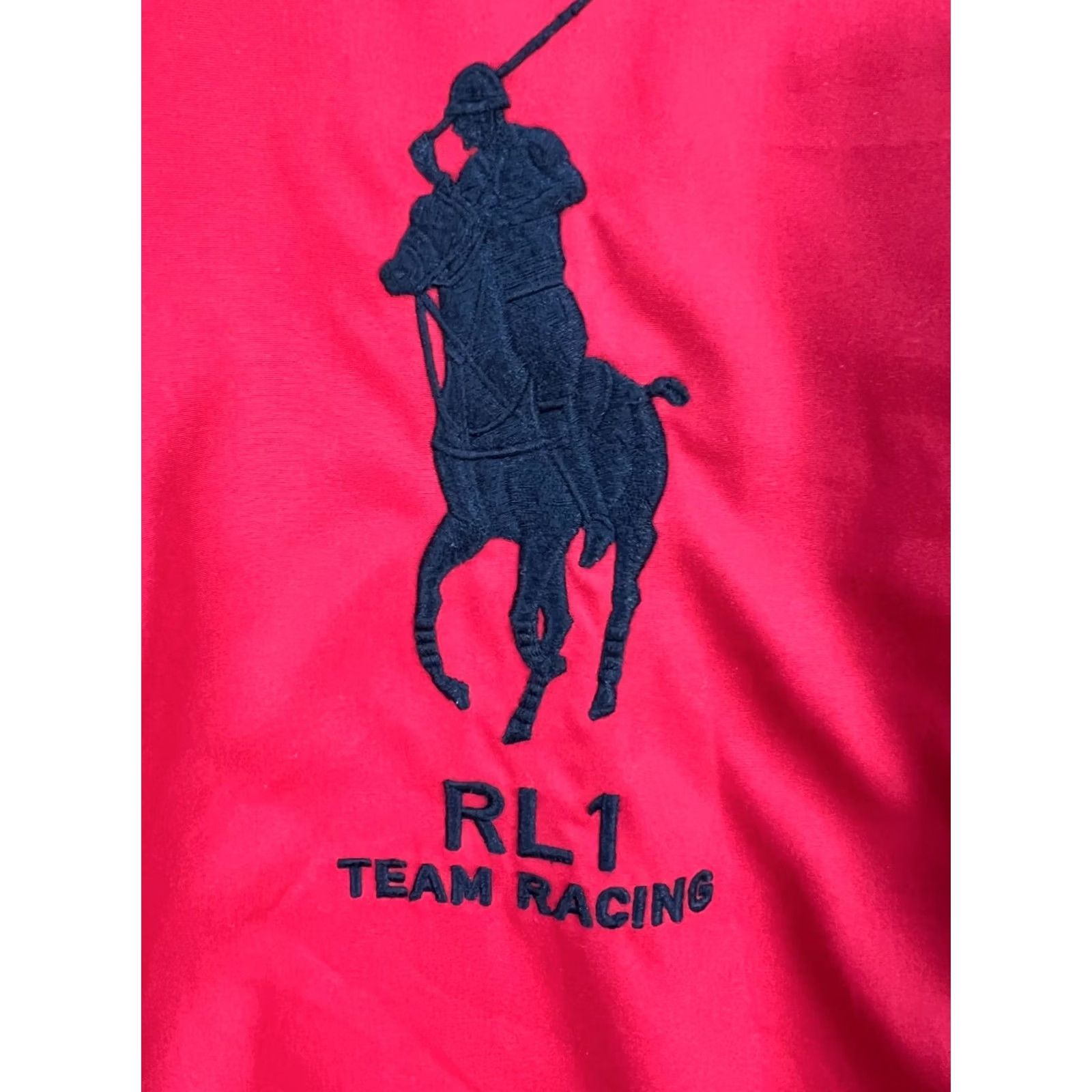 Polo Ralph Lauren Polo Ralph Lauren Jacket 2XL Red Vintage Full Zip Polo Ralph Lauren 2011 Team Racing Illustrated Big Pony Italy Flag Men Jacket Size US XXL / EU 58 / 5 - 5 Thumbnail