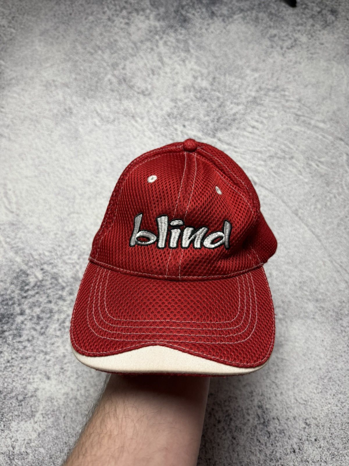 Blind Skateboards Vintage 90s USA Blind Cap Skateboards Rare Alien Hat Style Size ONE SIZE - 2 Thumbnail