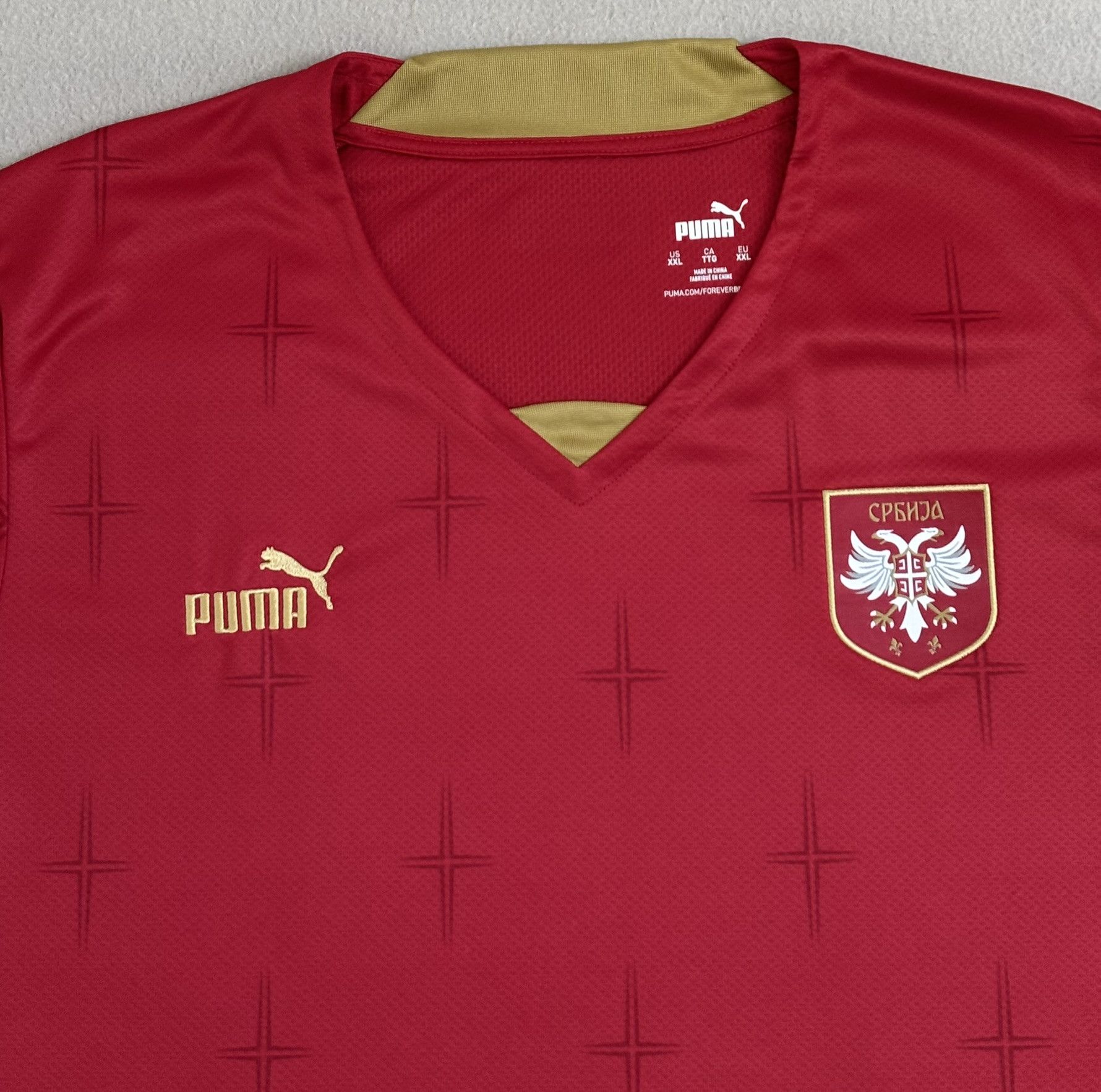 Puma Serbia 2022 Puma Football Jersey Size XXL Size US XXL / EU 58 / 5 - 6 Thumbnail