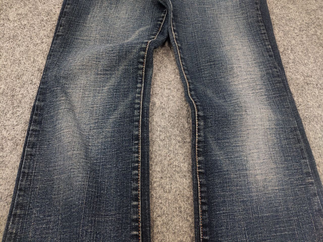 Diesel Vintage Diesel Belted low Rise jeans Flared bootcut Y2K Size 29" - 7 Thumbnail