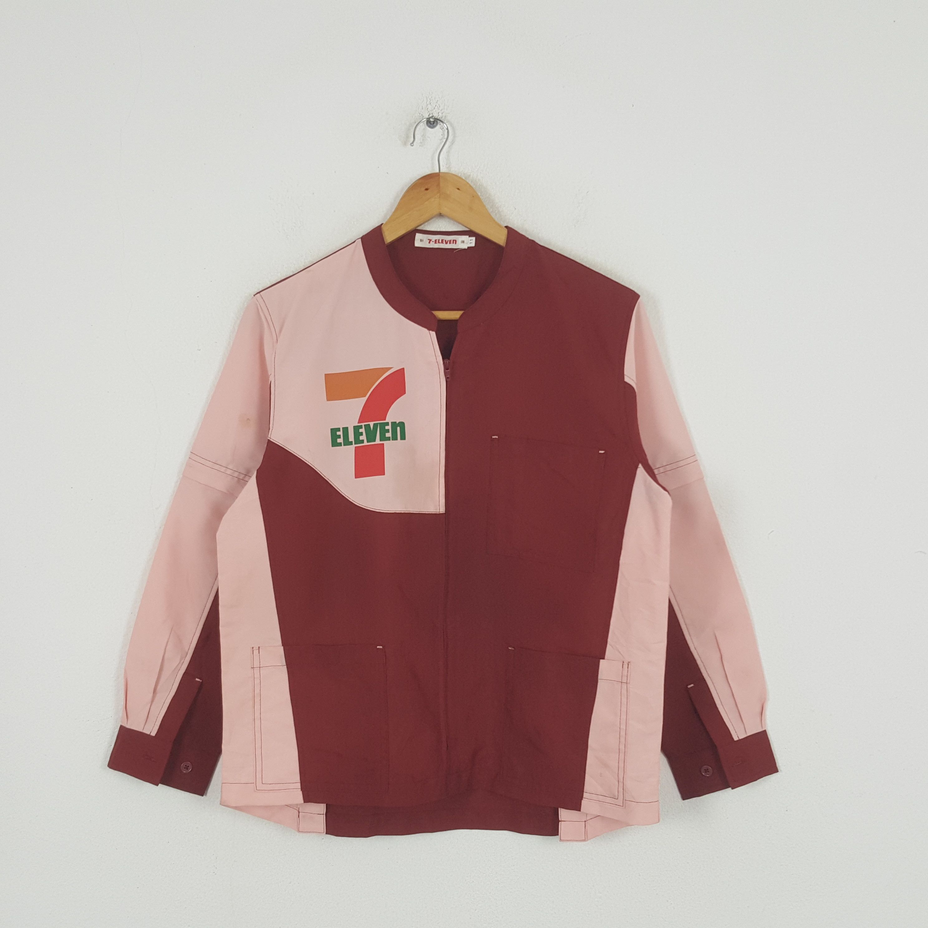 Japanese Brand × Vintage Vintage 7 Eleven Japanese Brand Staff Jacket C285N8 Size US M / EU 48-50 / 2 - 3 Thumbnail