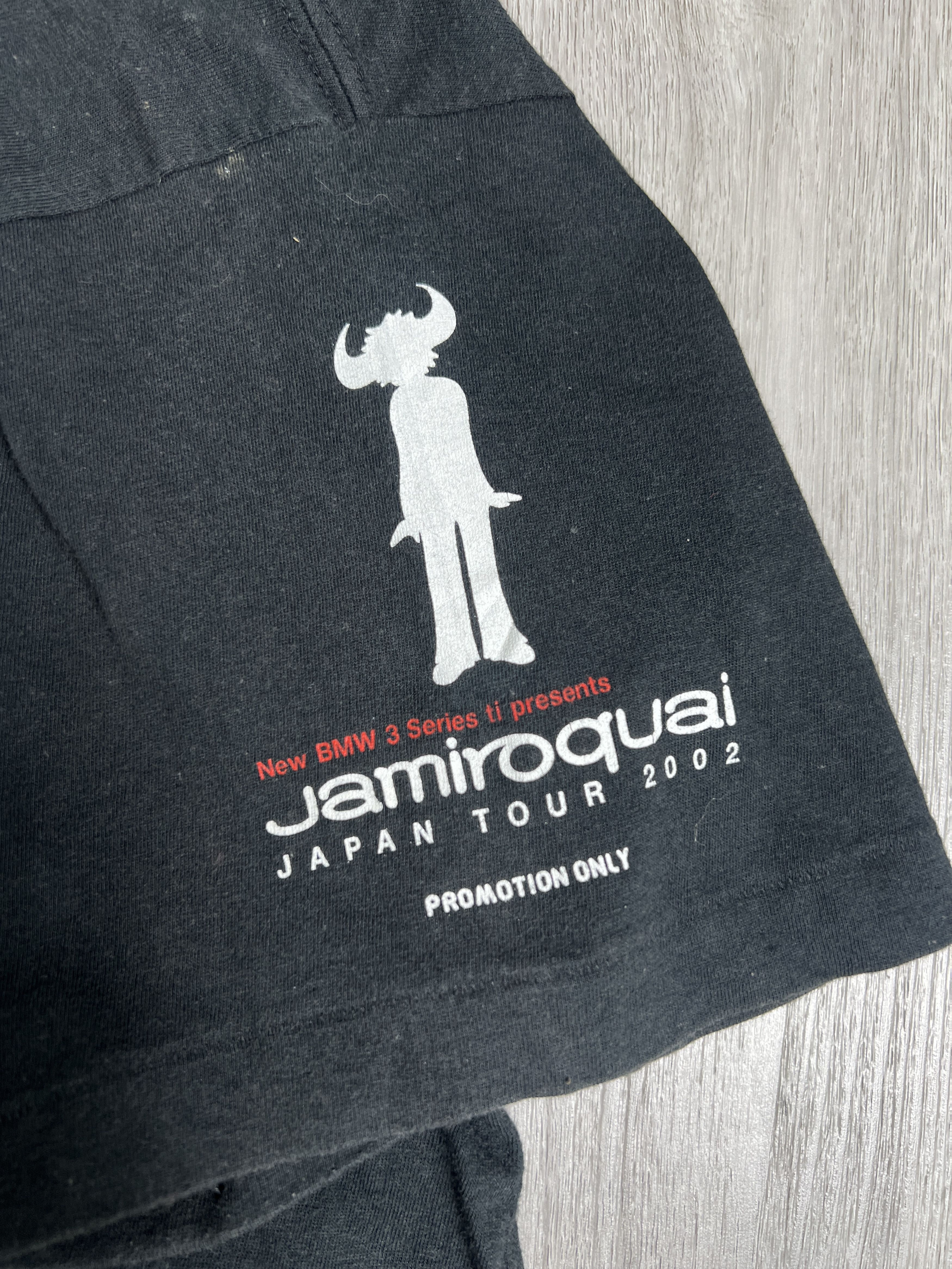 Band Tees Vintage 2002 Jamiroquai Japan Tour Promo Tee GTME404 Size US L / EU 52-54 / 3 - 8 Thumbnail