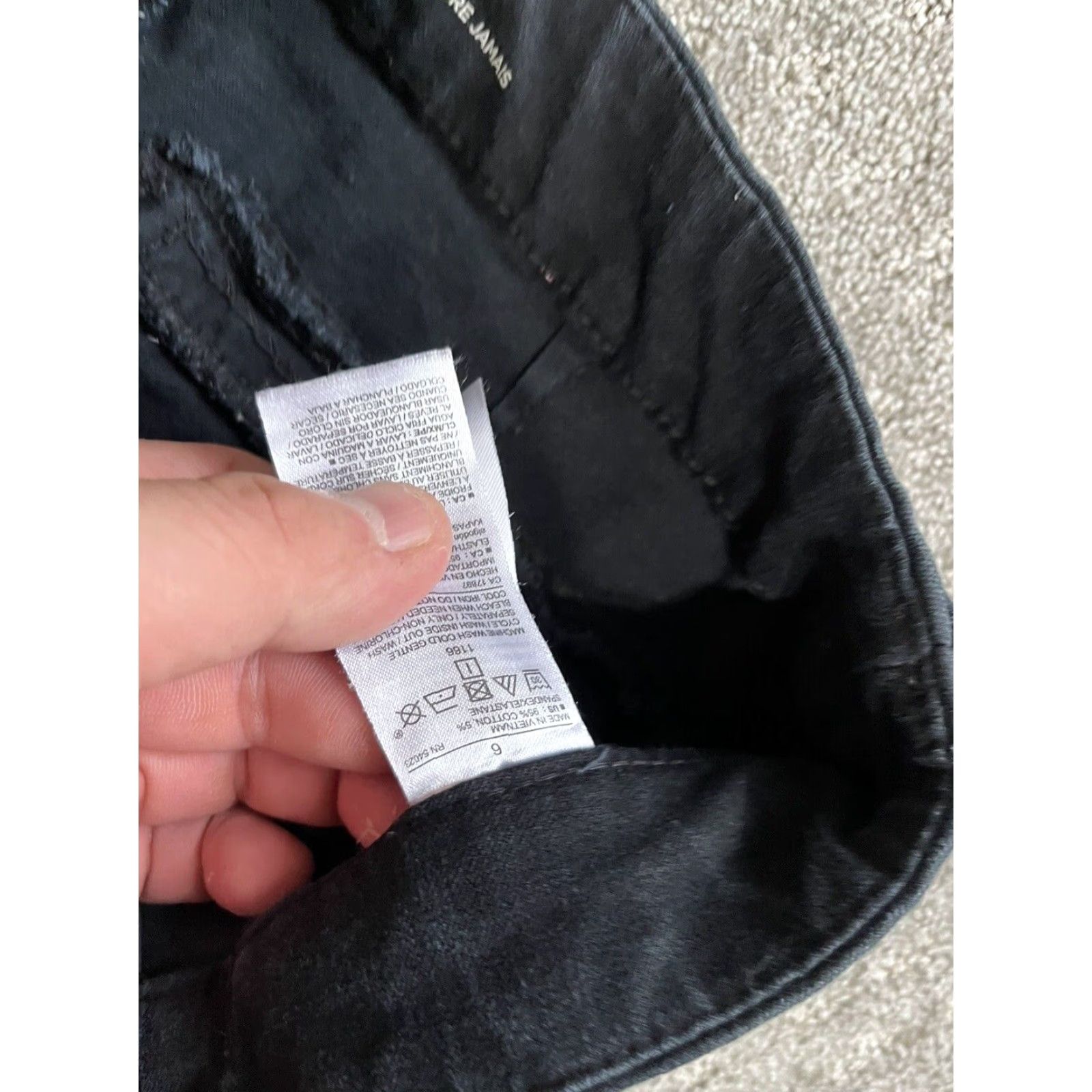 Old Navy Old Navy Black Pixie Ankle Pants Women Size 6 Regular Slim Flat Front Pockets Cotton Blend 3/4 Crop Style Pants Size 28" / US 6 / IT 42 - 6 Thumbnail