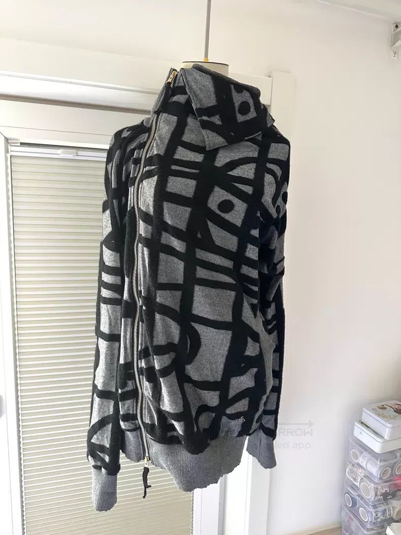 Vivienne Westwood Vivienne Westwood Vintage Diagonal Lapel Zip Up Jacket Size L / US 10 / IT 46 - 4 Thumbnail