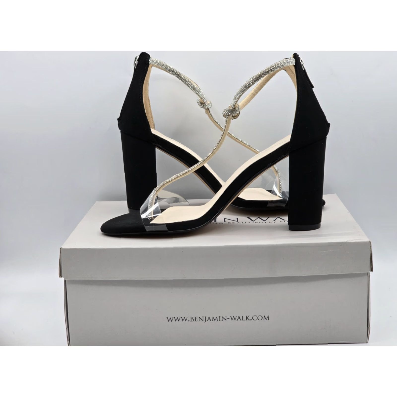 Vintage Touch Ups Sienna Heeled Sandal Black Women's Size 8.5M NEW Size US 9 / IT 39 - 7 Thumbnail