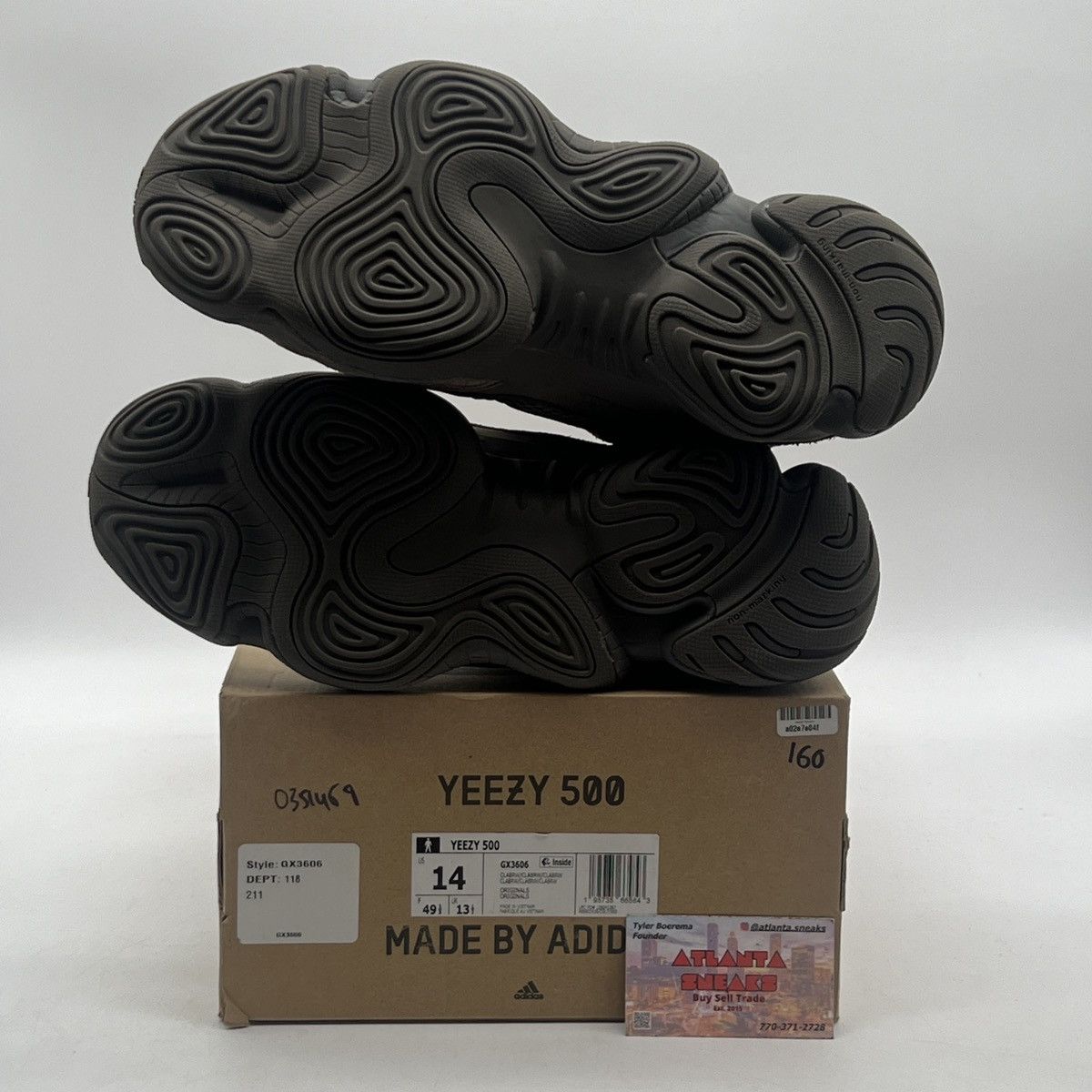 Adidas Yeezy 500 brown clay Size US 14 / EU 47 - 7 Thumbnail