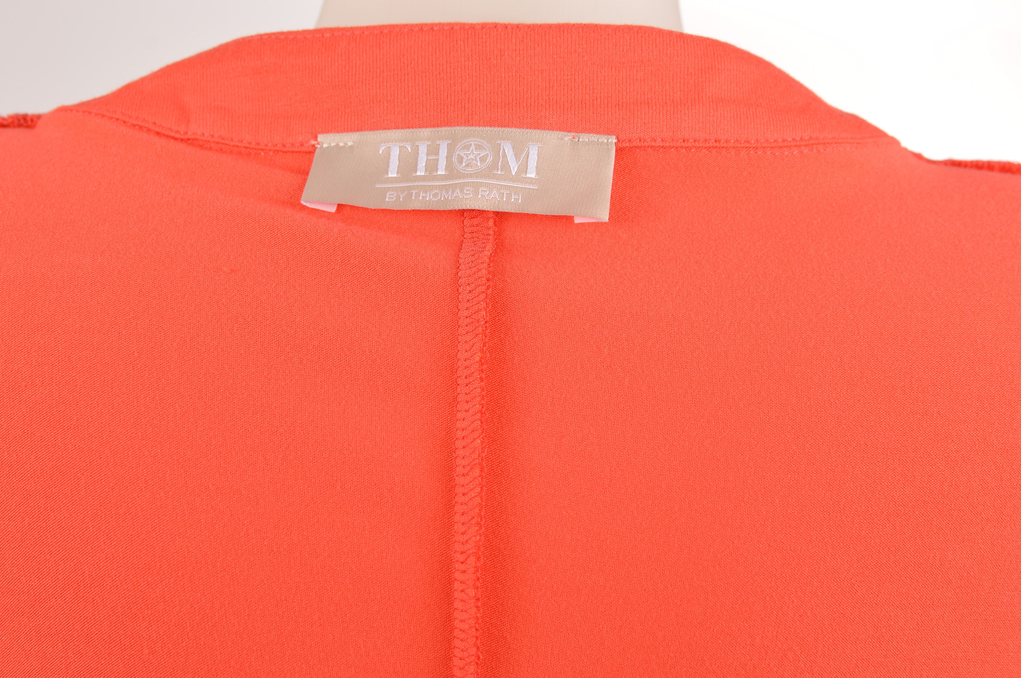 Designer Thom by Thomas Rath Short Sleeve Peach Viscose Blend Dress Size M / US 6-8 / IT 42-44 - 6 Thumbnail