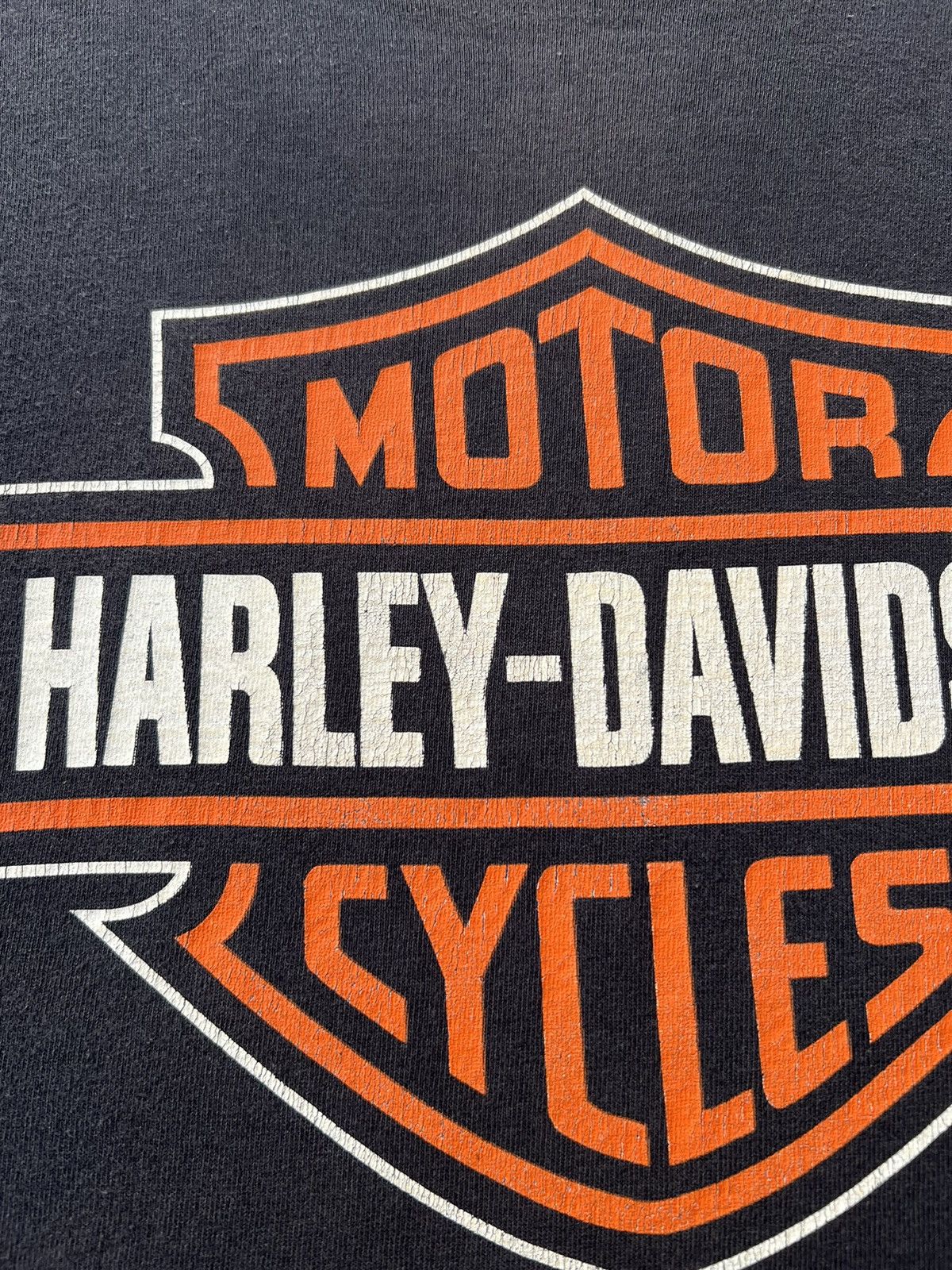 Harley Davidson Vintage 90s Harley Davidson Flame Fire Eagle Long Sleeve Size US M / EU 48-50 / 2 - 6 Thumbnail