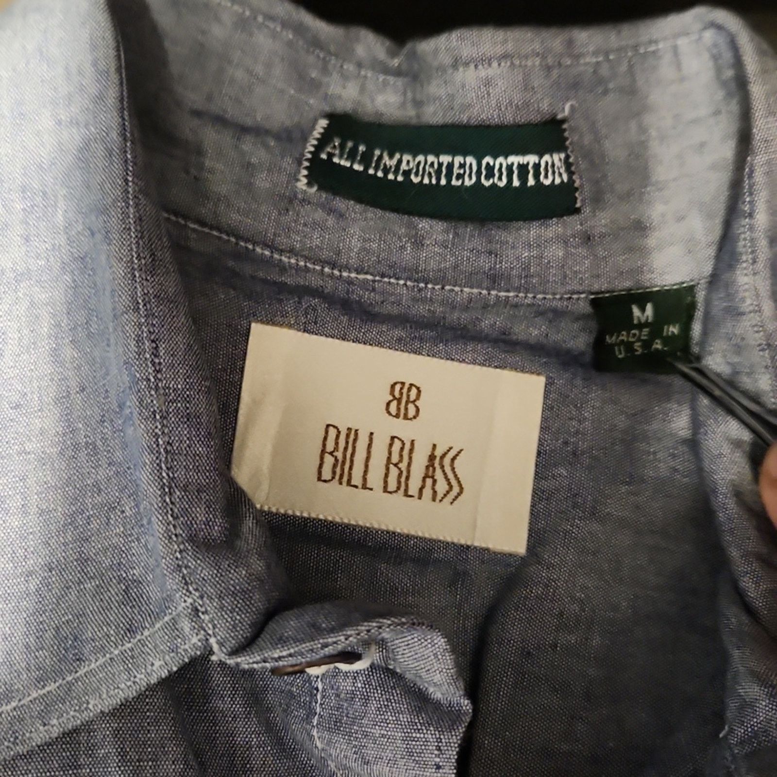 Bill Blass Bill Blass Vintage chambray button up. Size Men's M Size US M / EU 48-50 / 2 - 2 Thumbnail