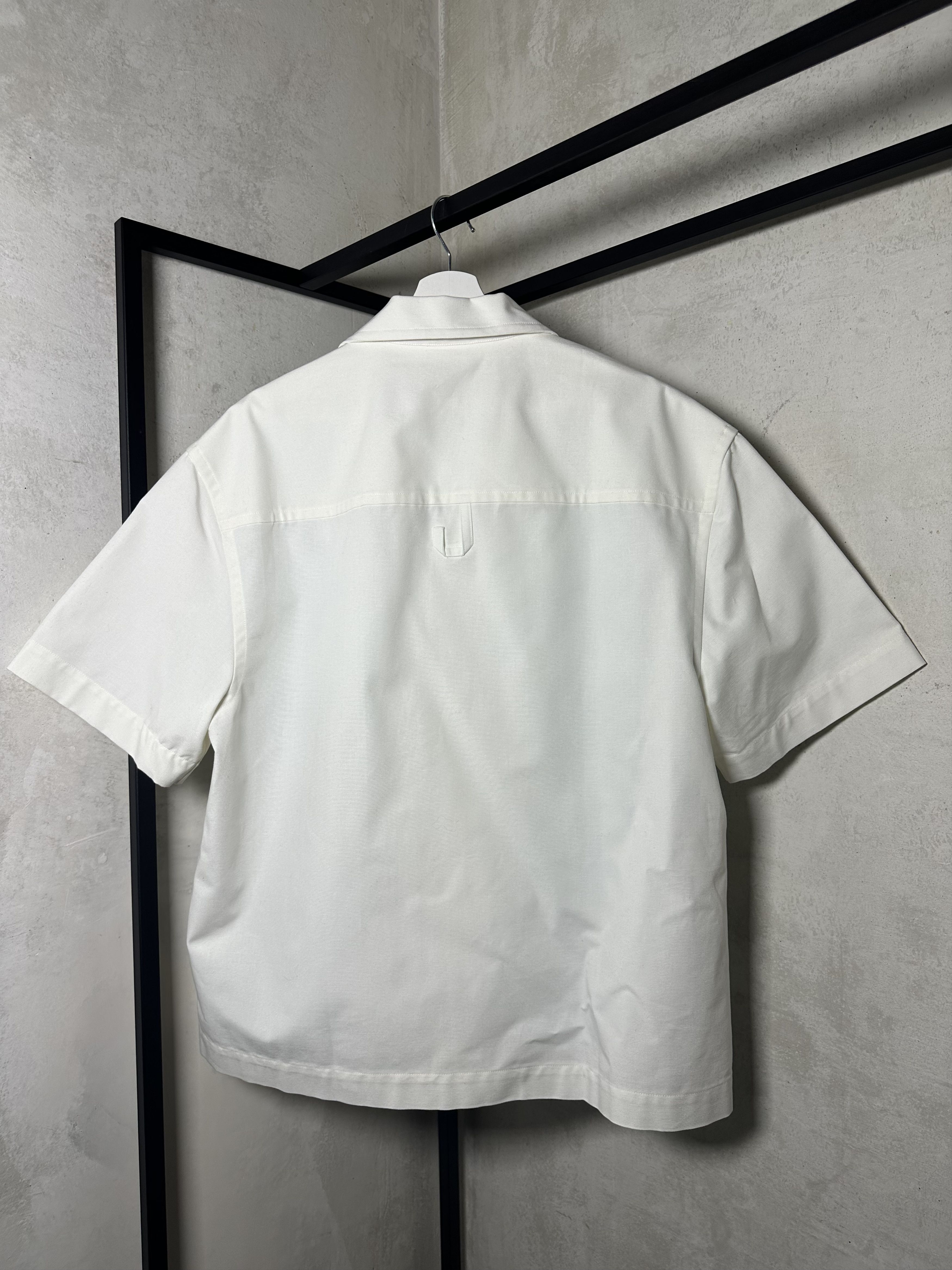 Jacquemus Jacquemus La Chemise Jean Printed Canvas Shirt Size US M / EU 48-50 / 2 - 9 Thumbnail