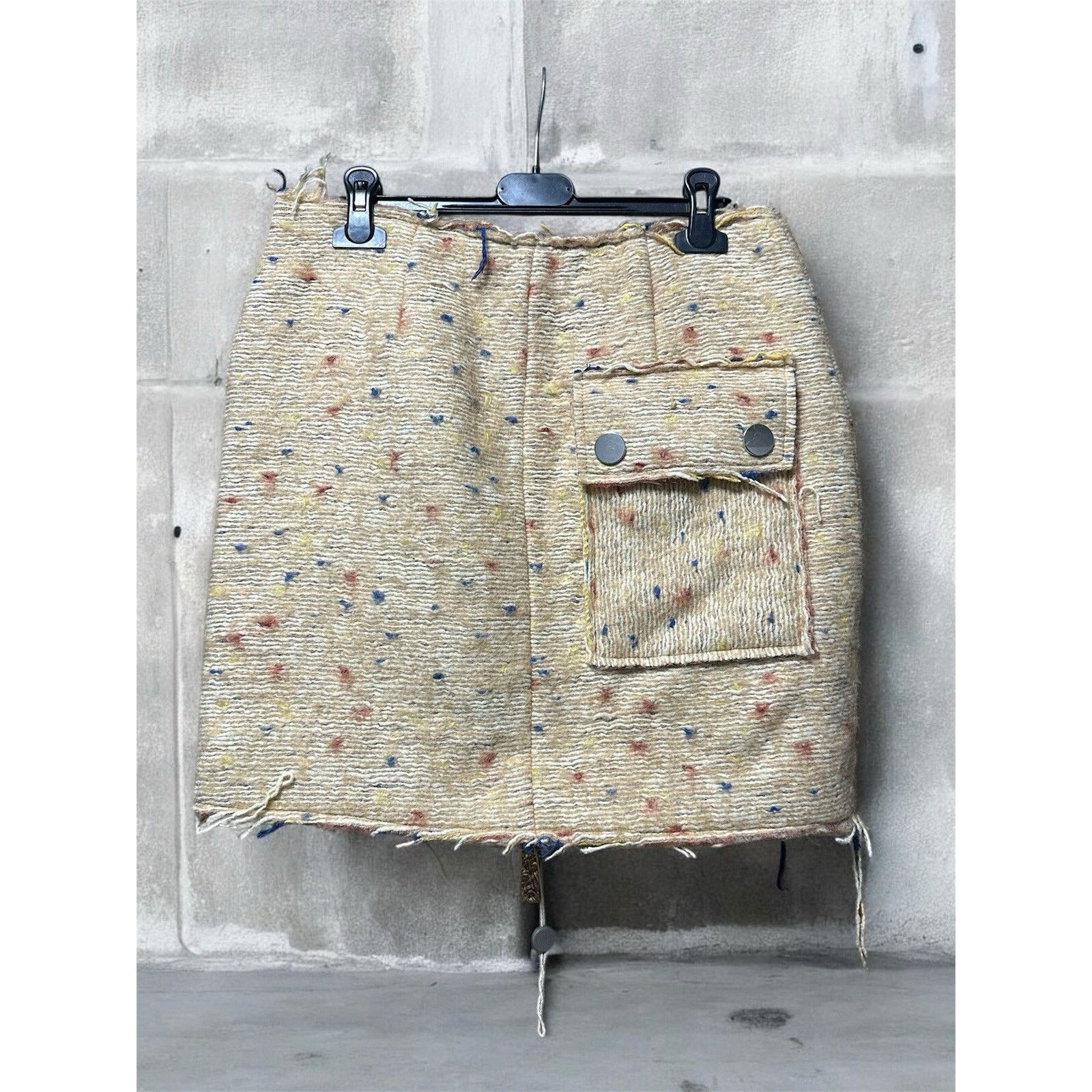 Acne Studios AW/15 Acne Studios Fury Dot Tweed Style Middle Length Skirt Size 28" / US 6 / IT 42 - 2 Thumbnail