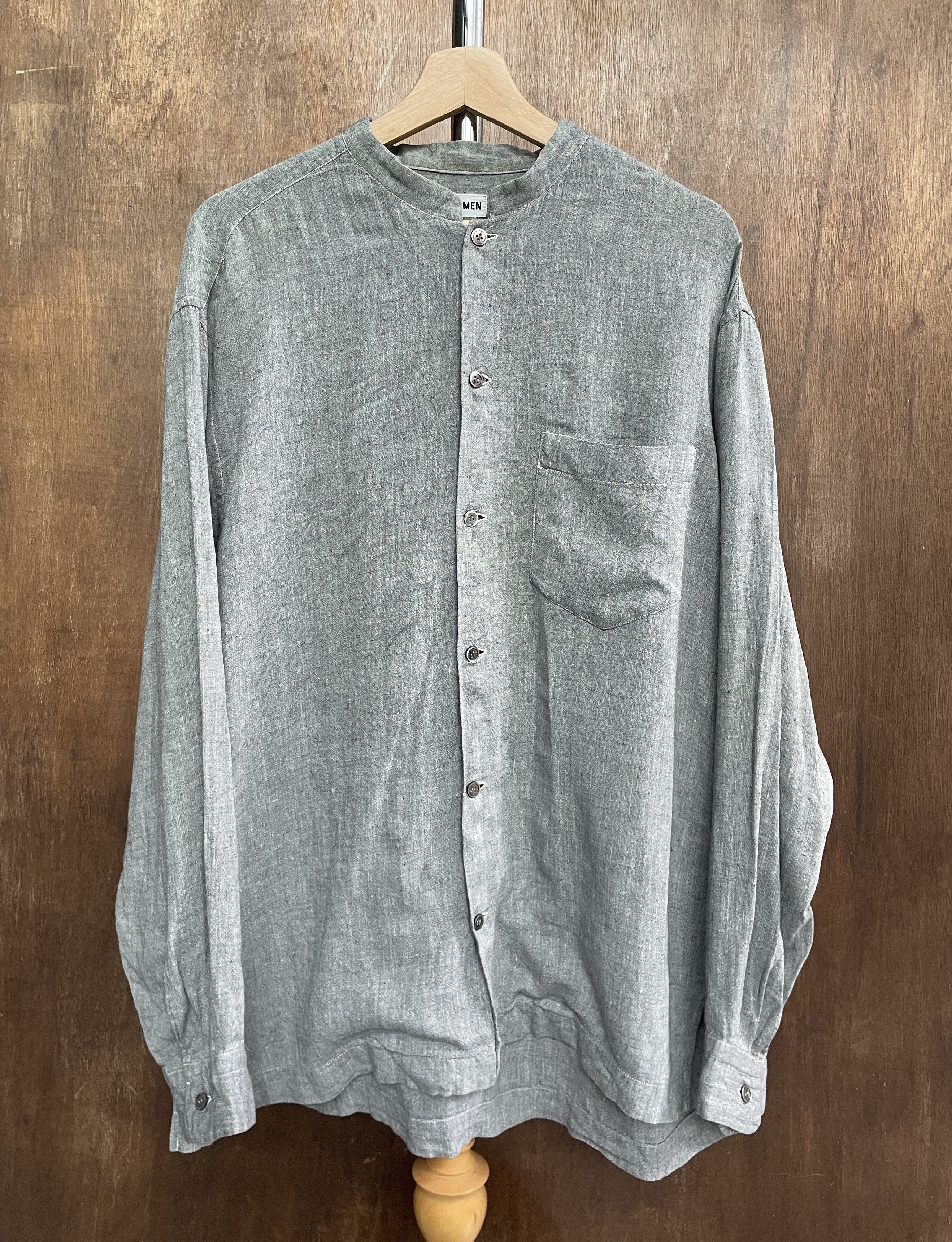 Issey Miyake ISSEY MIYAKE MEN Shanghai Collar Shirt Size US M / EU 48-50 / 2 - 1 Thumbnail