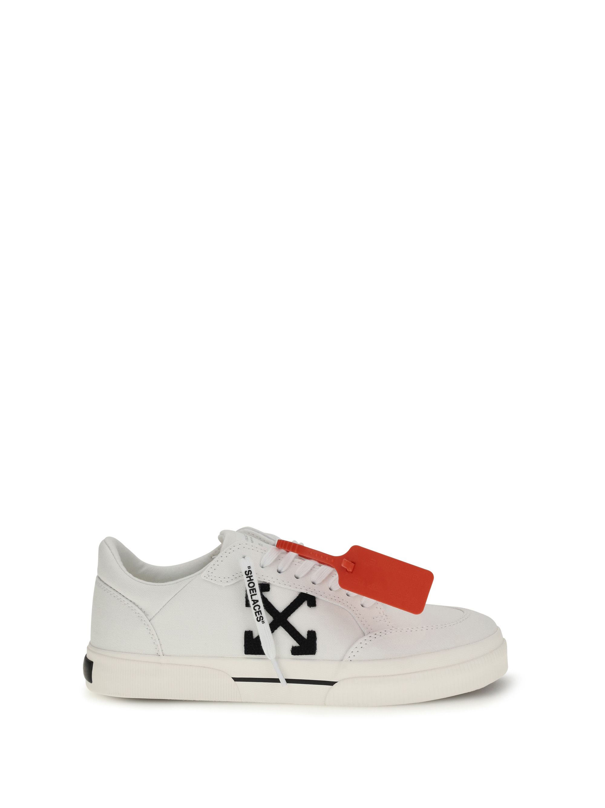 Off-White New Low Vulcanized canvas Sneakers Size US 8 / EU 41 - 1 Thumbnail