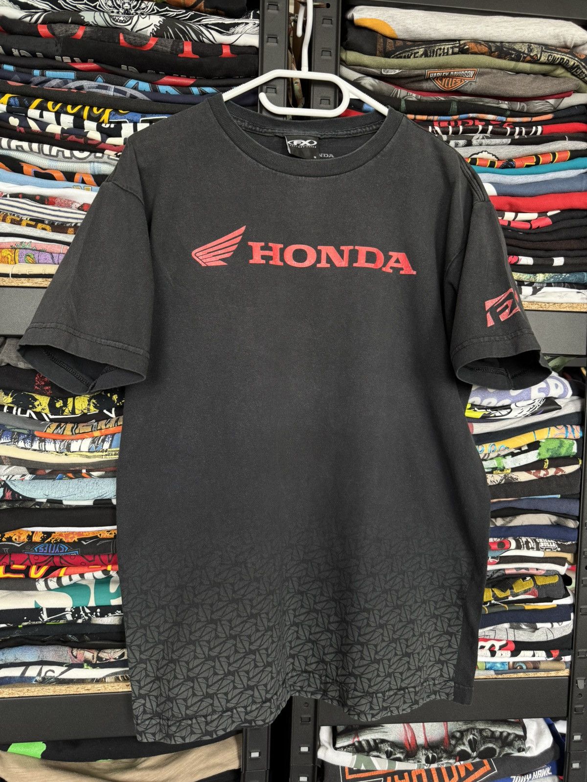 Honda Honda vintage centre logo tee FX Size US M / EU 48-50 / 2 - 2 Thumbnail