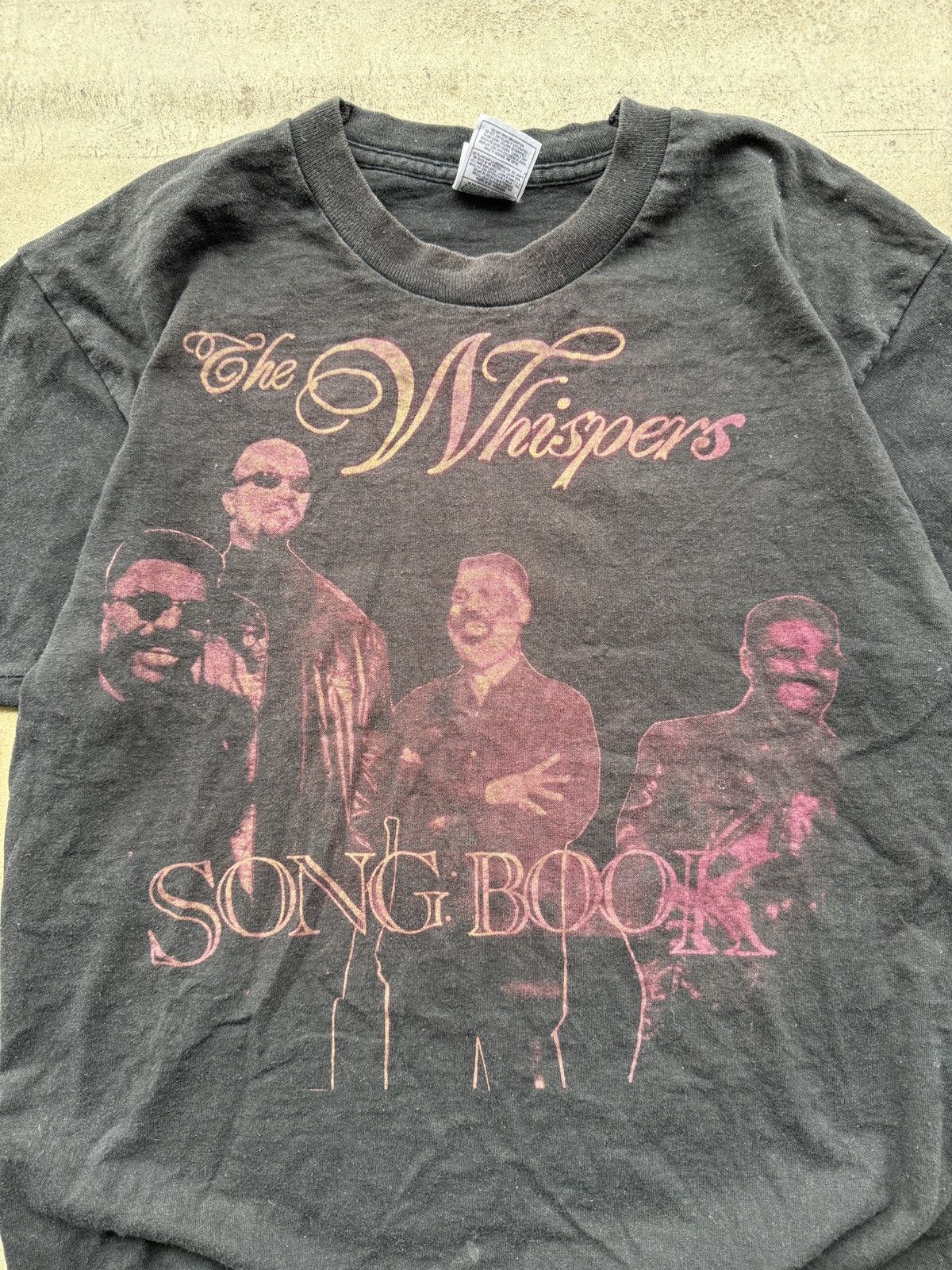 Band Tees × Vintage Vintage The Whispers tee Size US L / EU 52-54 / 3 - 2 Thumbnail
