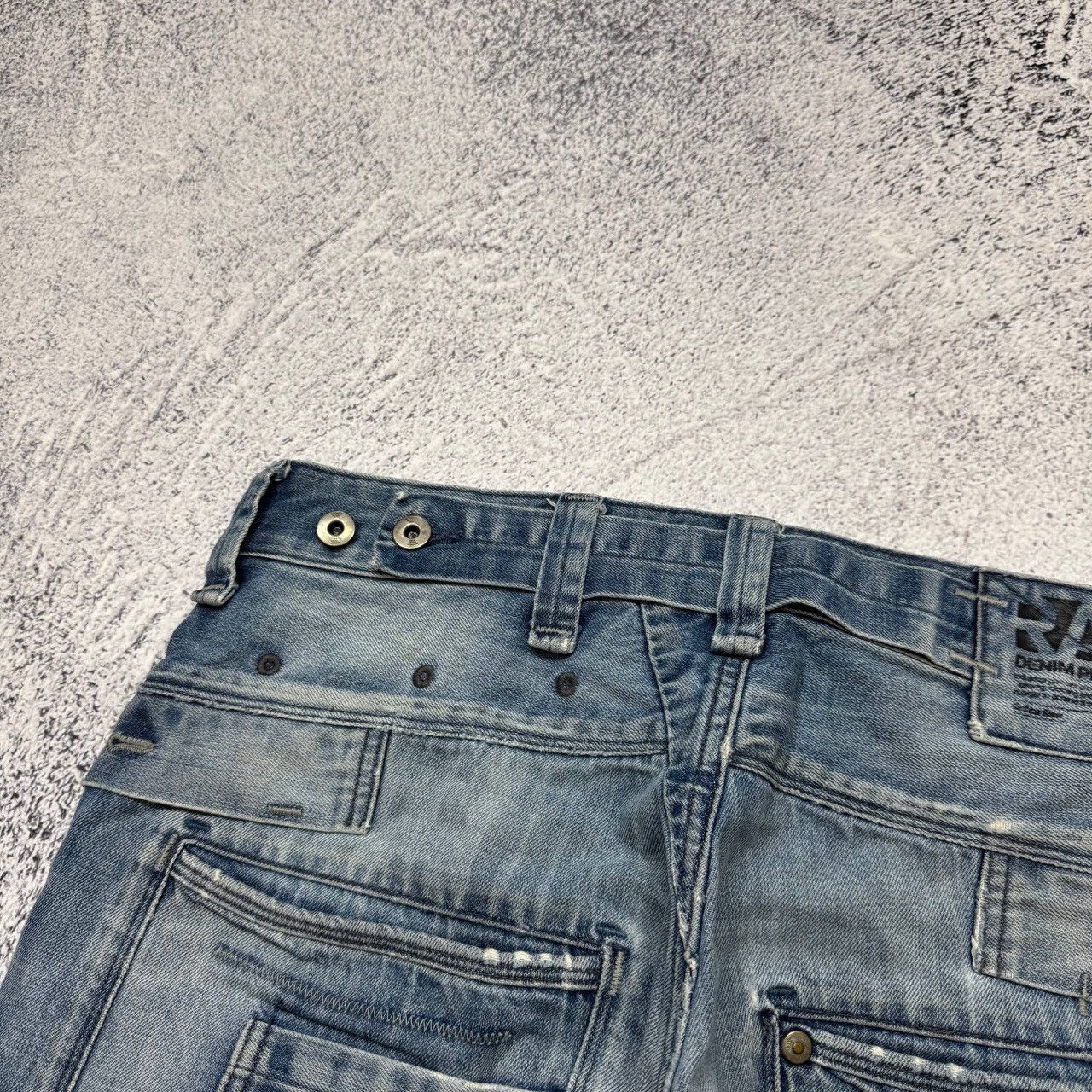 G-Star Vintage G-Star RW Denim Baggy Jeans Shorts Mens Size 33 Size US 33 - 13 Thumbnail