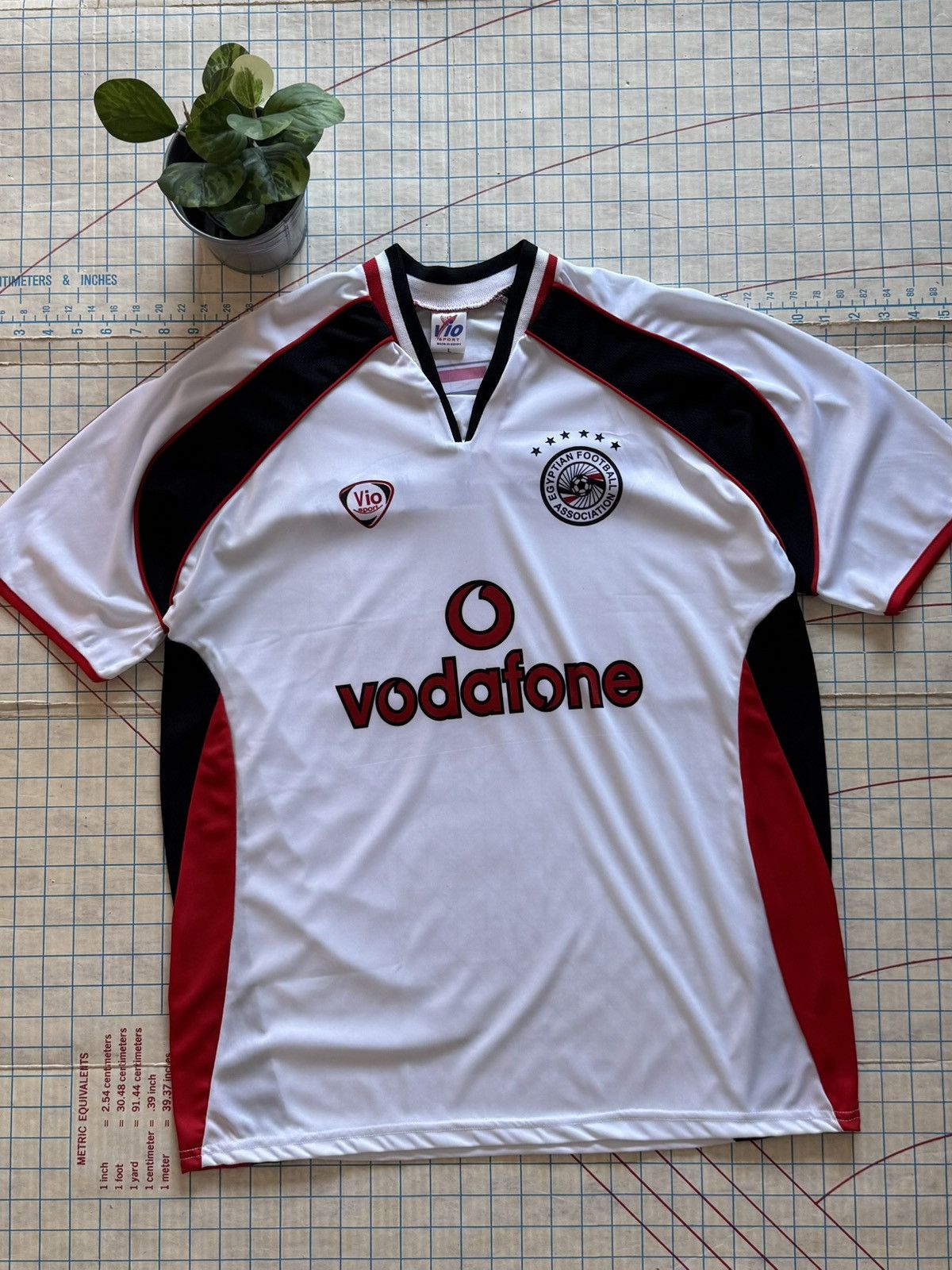 Vintage Egyptian Football Association Football Soccer Jersey