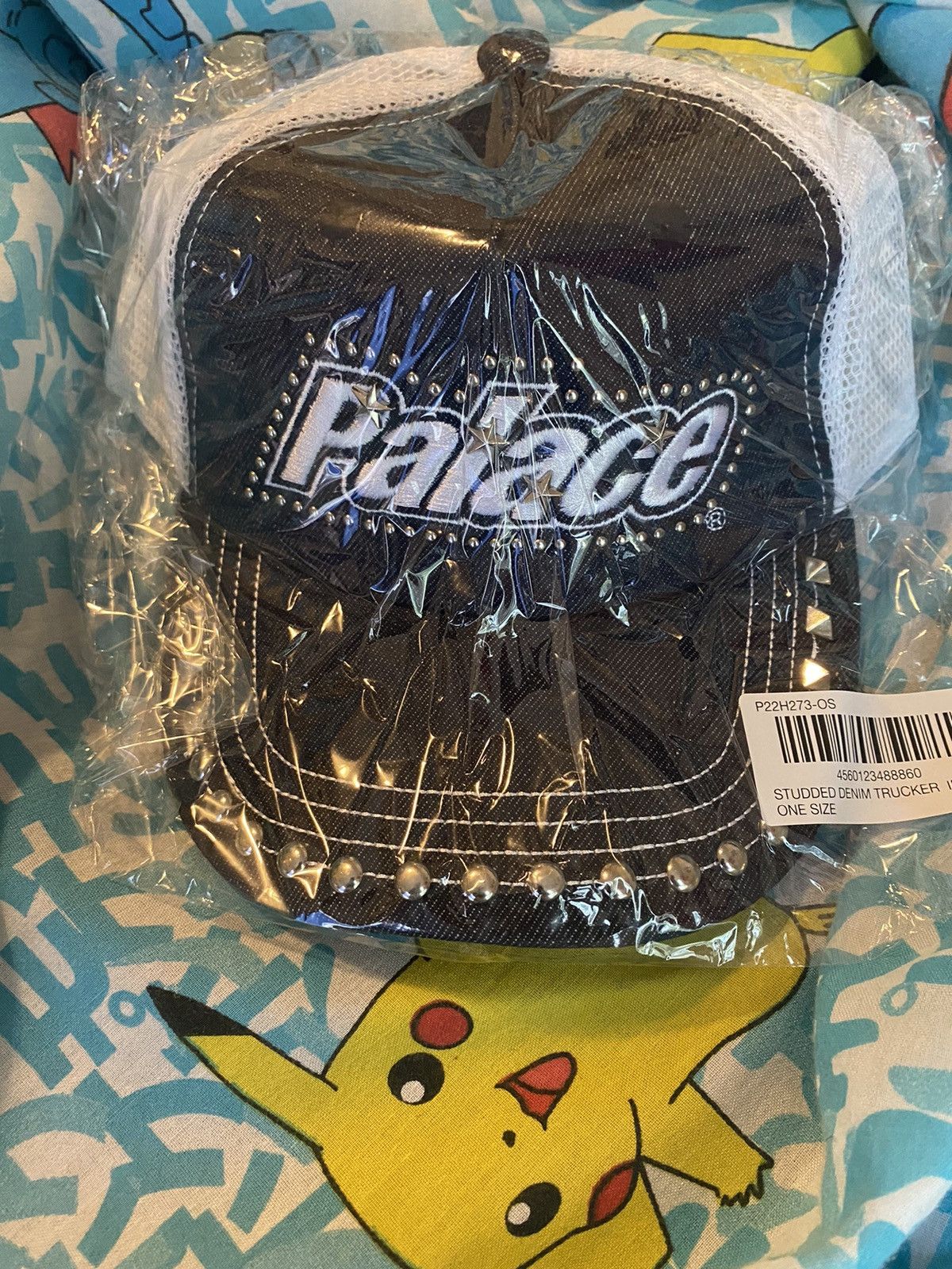 Palace Palace Studded Denim Trucker Indigo Size ONE SIZE - 4 Thumbnail