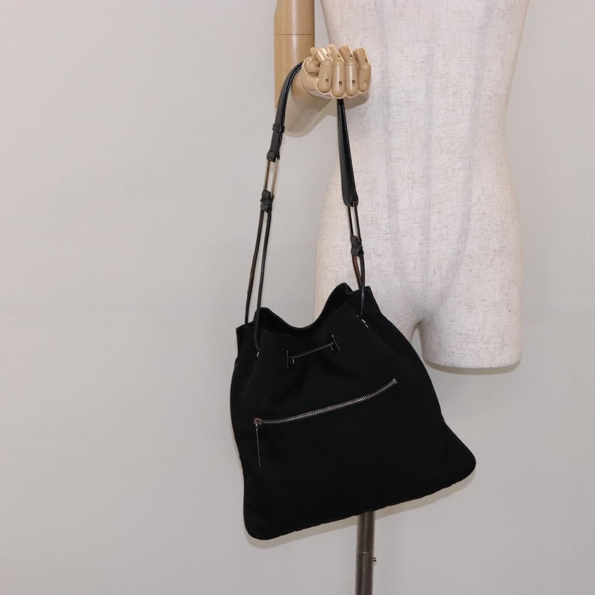 Gucci GUCCI Shoulder Bag Canvas Black Silver 001 001 Size ONE SIZE - 22 Thumbnail