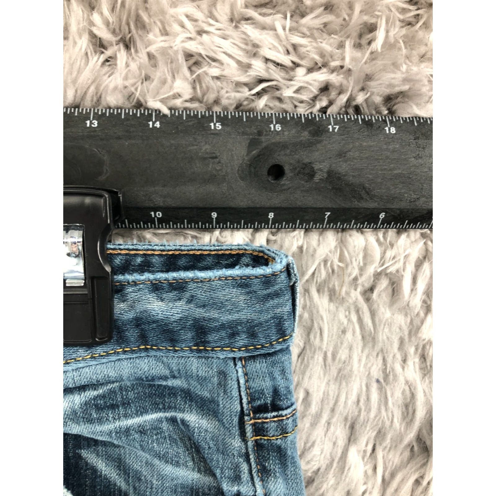 Gap Gap 1969 Jeans Flared Size 10 Womens Regular Blue Denim Pants Slim Fit 5-Pocket Mid Rise Comfortable: Cotton Size 32" / US 10 / IT 46 - 4 Thumbnail